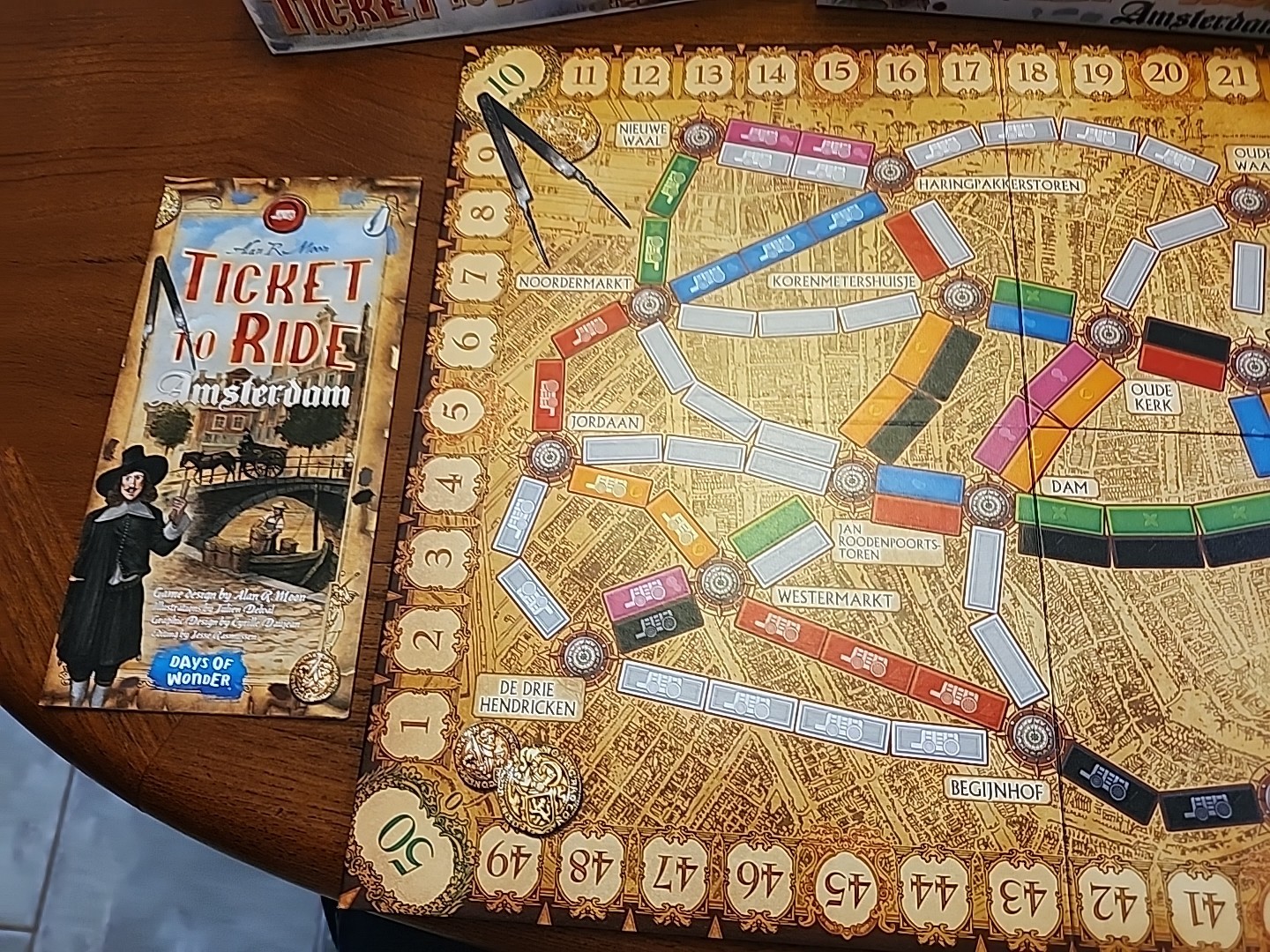 Alan R. Moon Ticket To Ride – Amsterdam