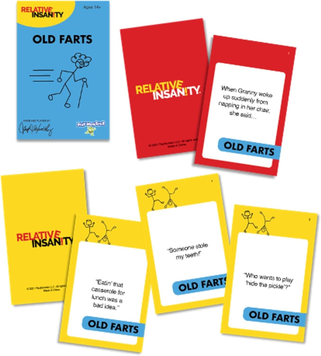 Expand Your Fun with Relative Insanity Old Farts – Cards for Endless Laughter