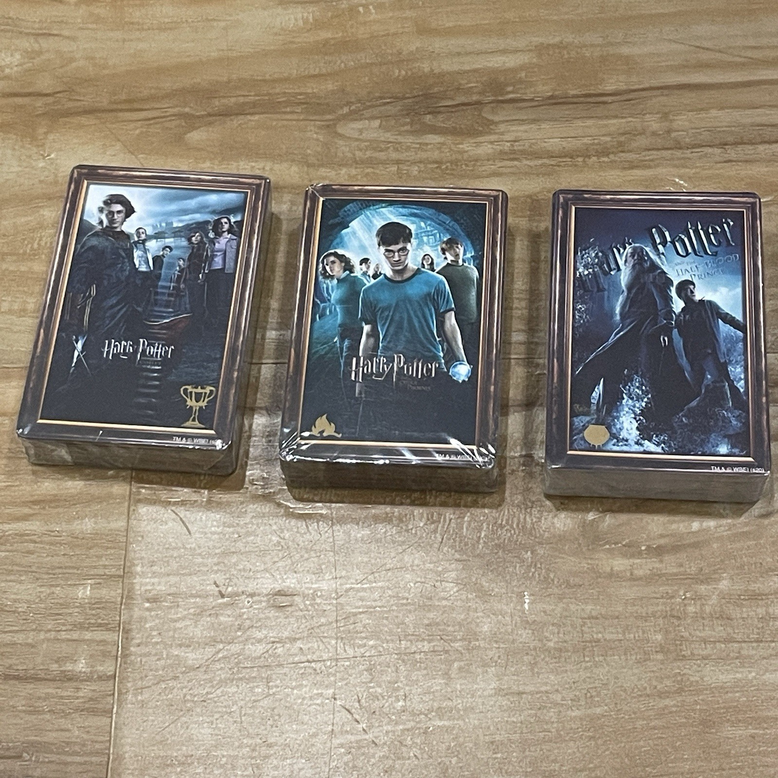 3 Harry Potter Trivia Packs Goblet Of Fire/Order Pho/Half Blood New, Bk 4, 5, &6