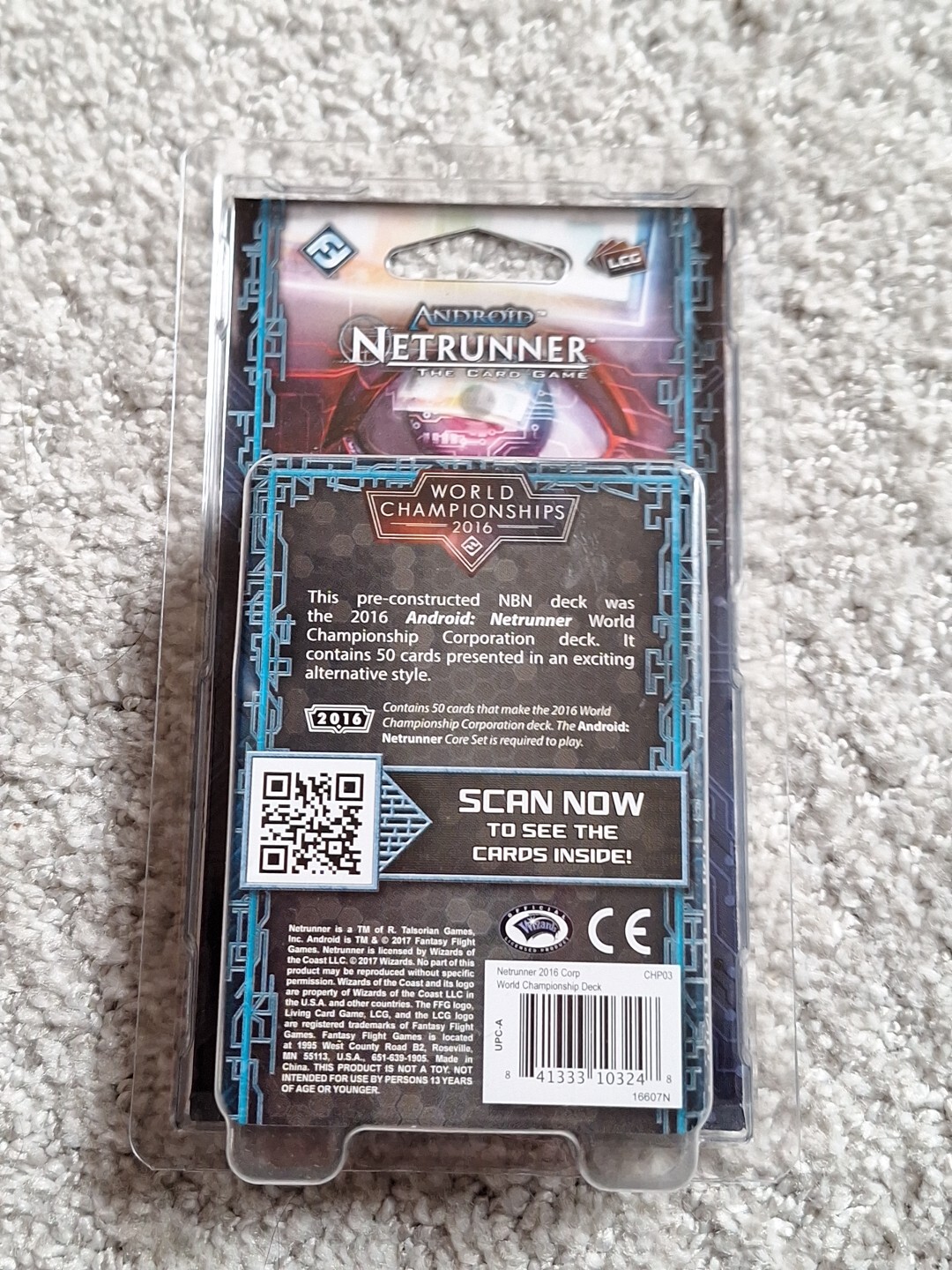 FFG Netrunner World Championship Deck 2016 Controlling the Message Complete