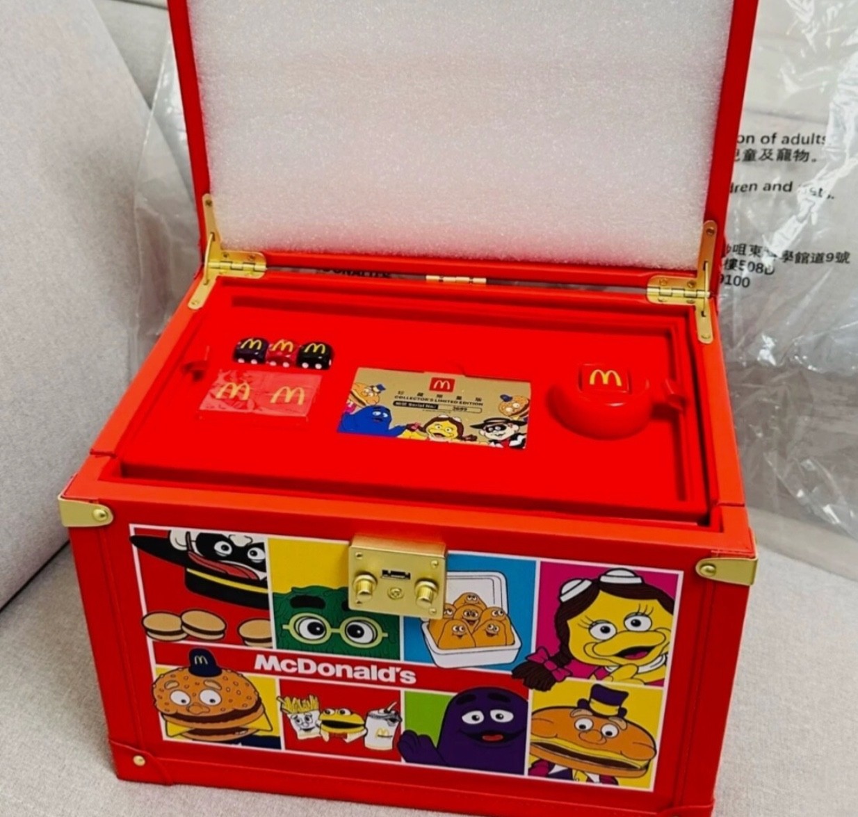 Original McDonalds Hong Kong 50th Anniversary Mahjong Set 2025 Limited Edition