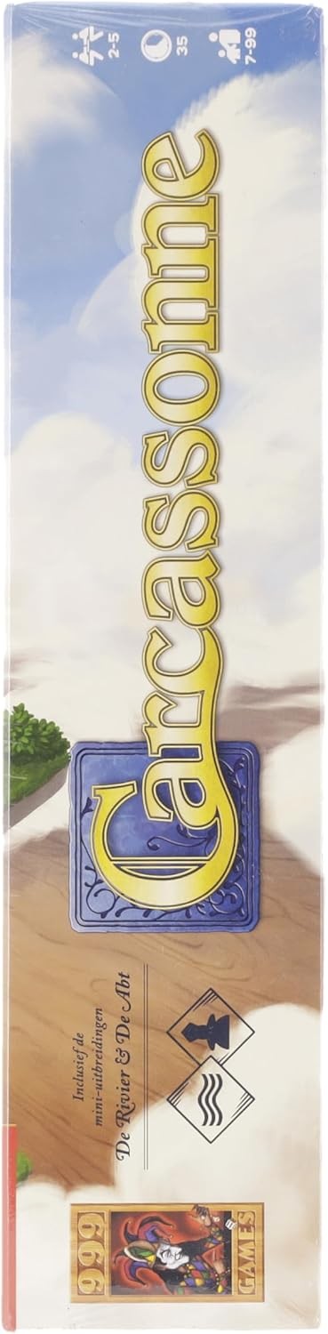 WAYS 999 Games — Carcassonne — Dutch— Packaging may vary