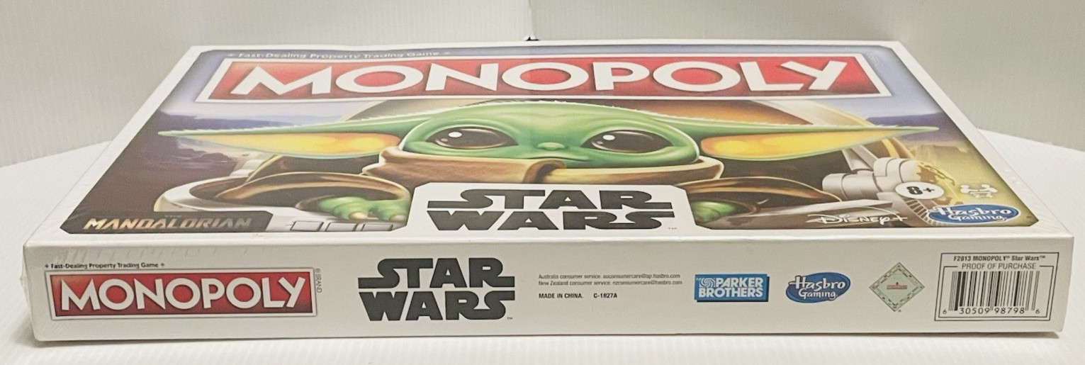 Star Wars The Mandalorian Monopoly Baby Yoda Grogu Edition Board Game NEW Sealed