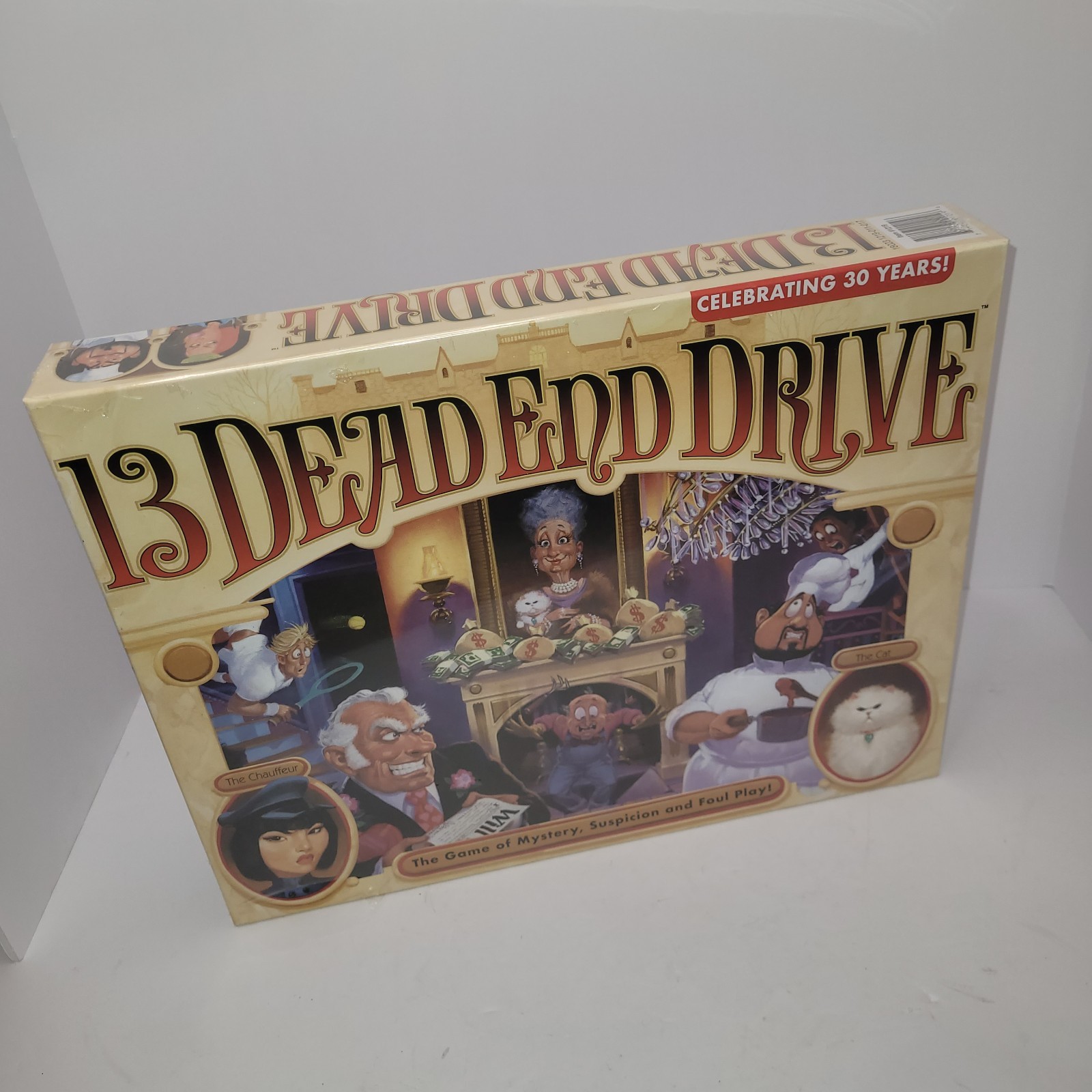 13 Dead End Drive Board Game Milton Bradley -Family Game Night Kids & Adults