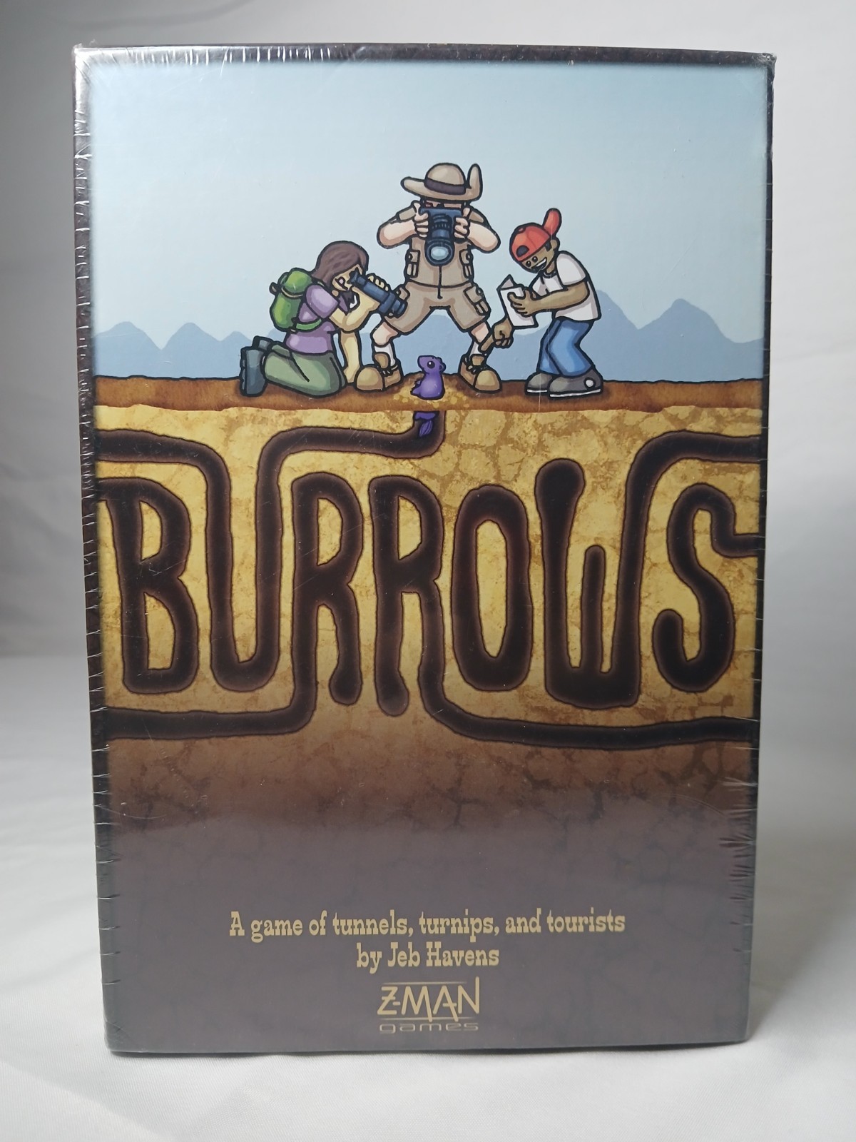 Burrows 2010 Z-Man Games NOS Sealed Board Game