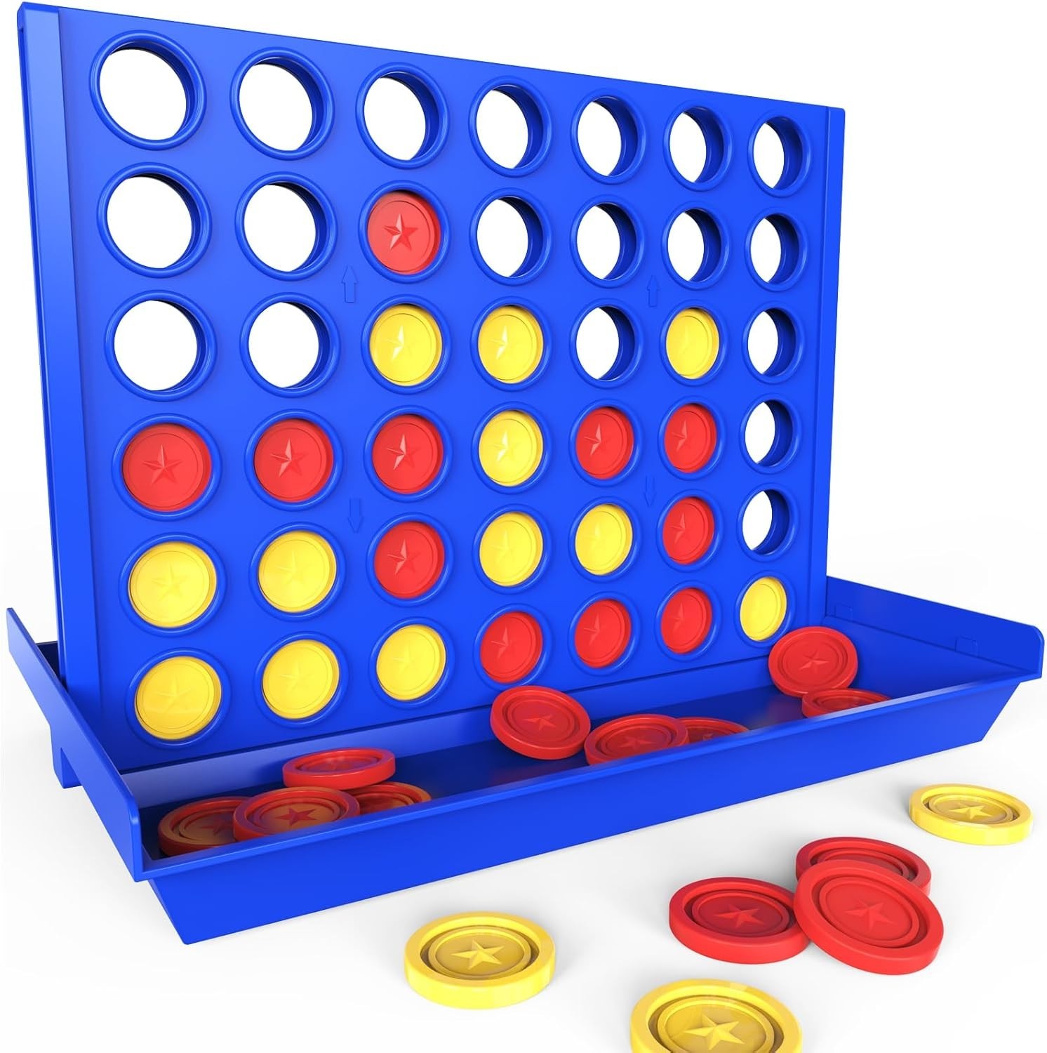 Portable Big Size 4 in a Row Game – Ideal for Camps, Parties & Family Nights