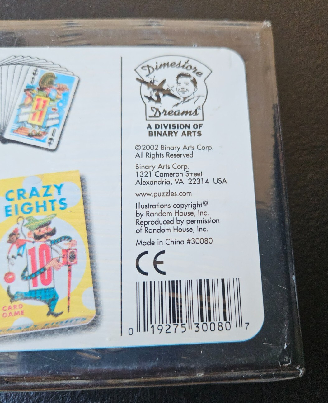 4 CHILDREN’S CARD GAMES. 2002 BINARY ARTS. EASY FUN FOR TRIPS. AGES 4 AND UP