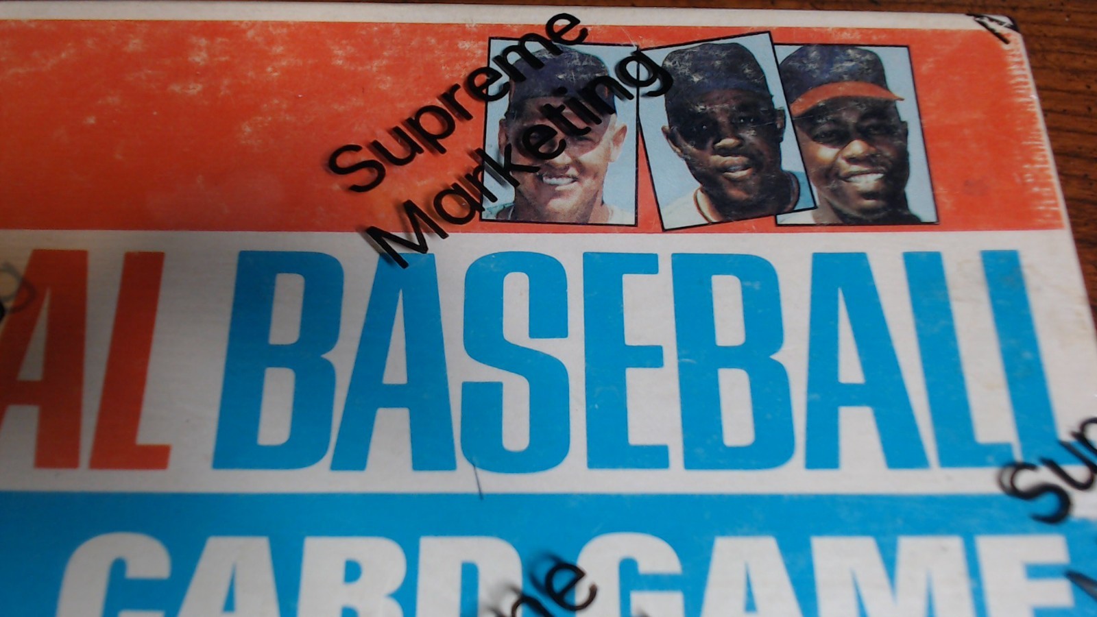 Milton Bradley Official Baseball Card Game MB Vintage 1970s