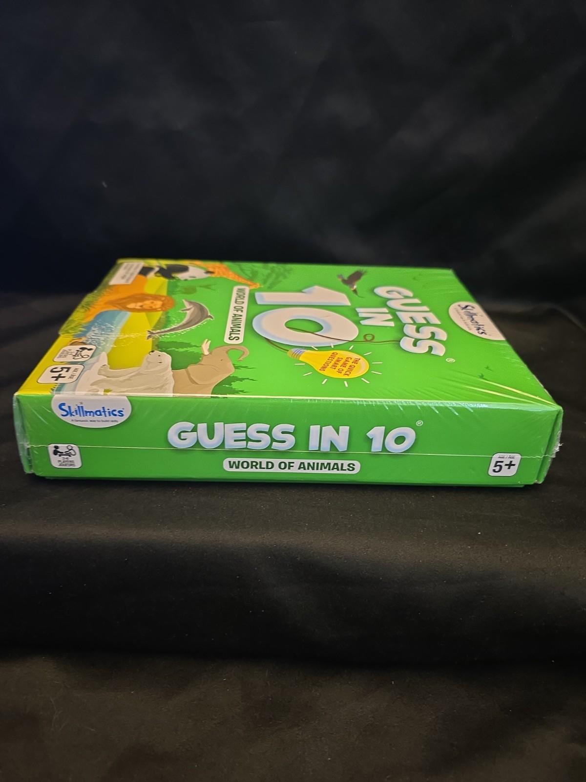 Skillmatics Guess in 10 Board Game – World of Animals – Educational Gift Ages 6+