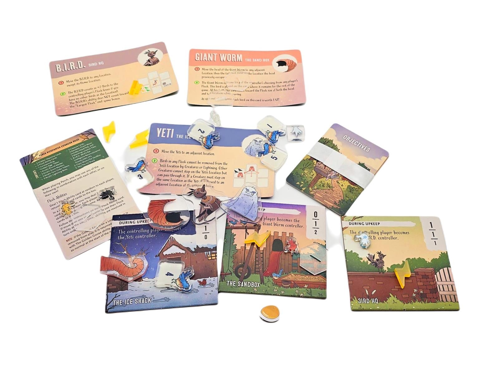 Perch with Kickstarter Gift by Inside Up Games – SEALED