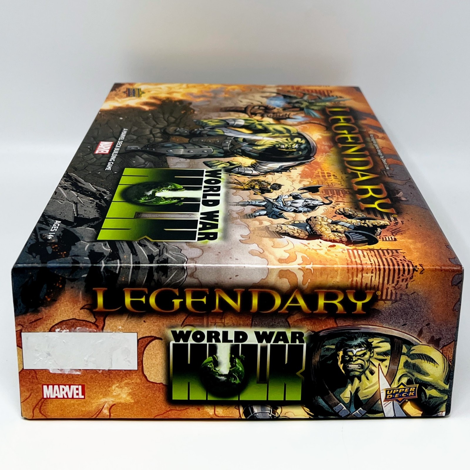 Upper Deck Legendary: World War Hulk Deck Building Game COMPLETE SLEEVED USED