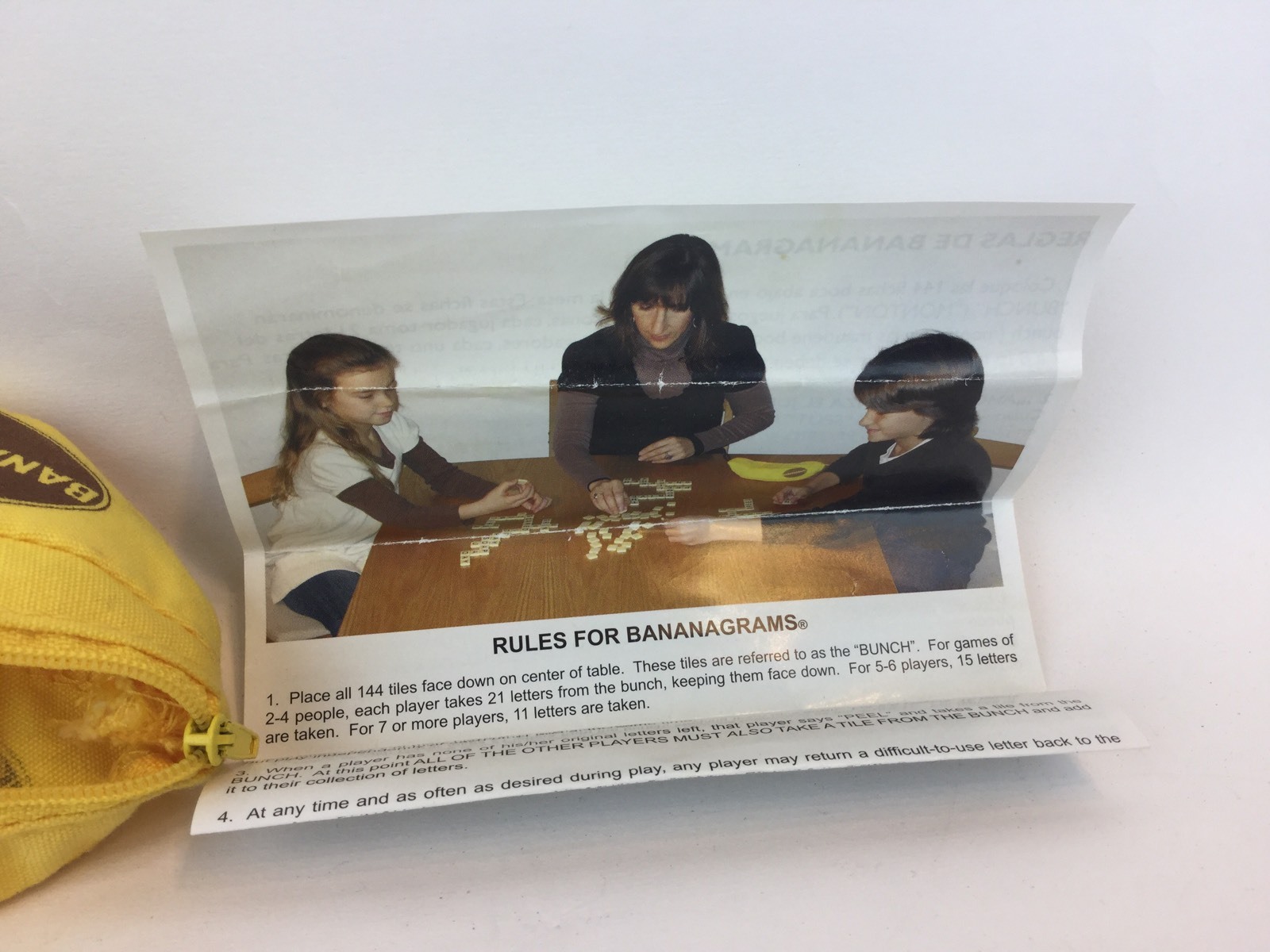 BANANAGRAMS Game Word Game Crosswords Tile Letters Bananagram