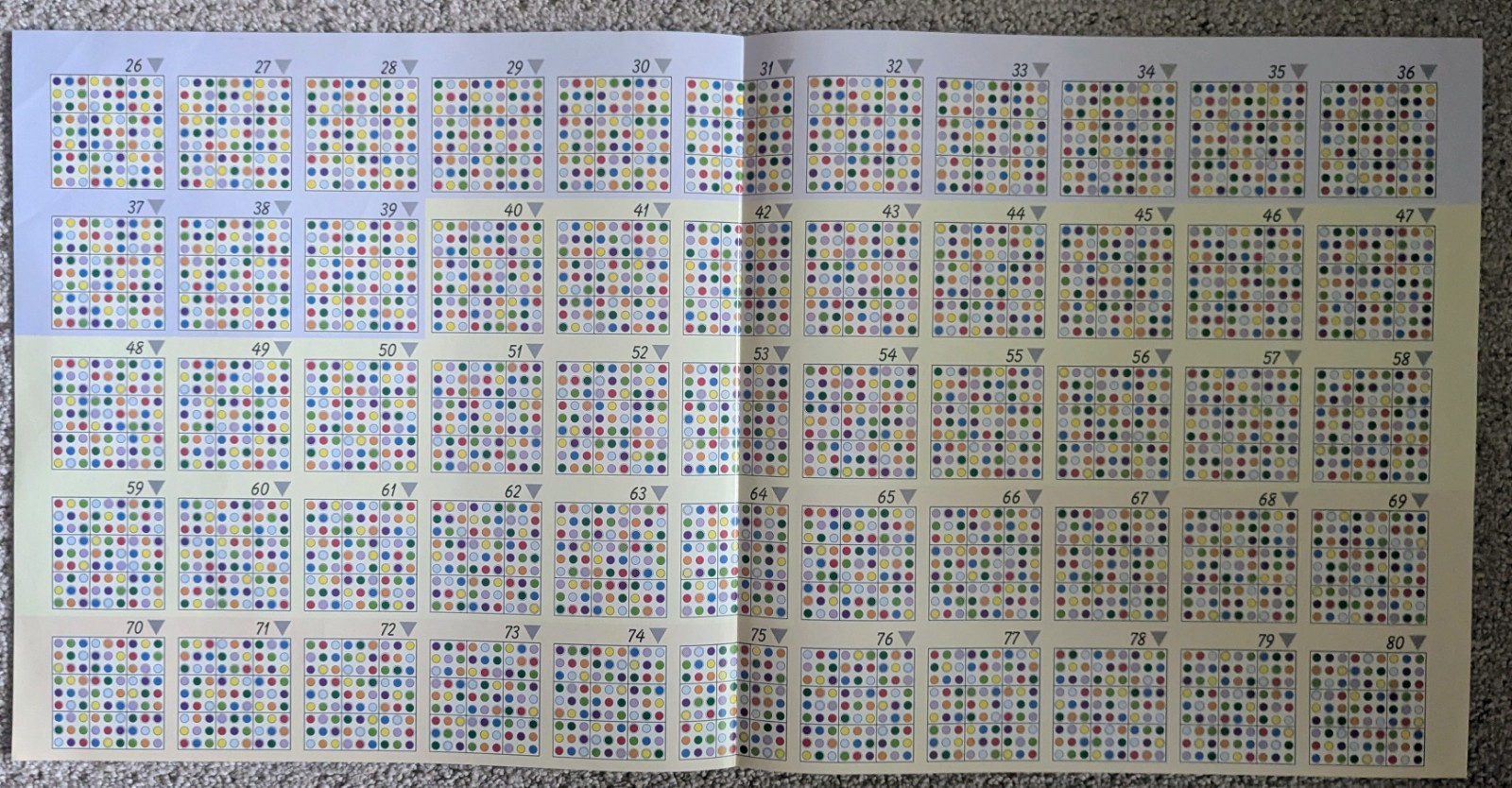 COLORKU Wooden Color Sudoku Puzzle Game 100% COMPLETE w/ Box Solutions 2006