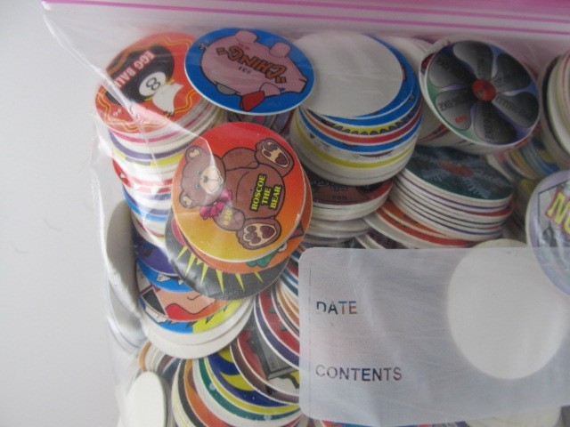 Vintage 90’s Pogs Lot – Mixed Lot of Vintage POGS Milk Caps – Lot #6-Fear Me Co.