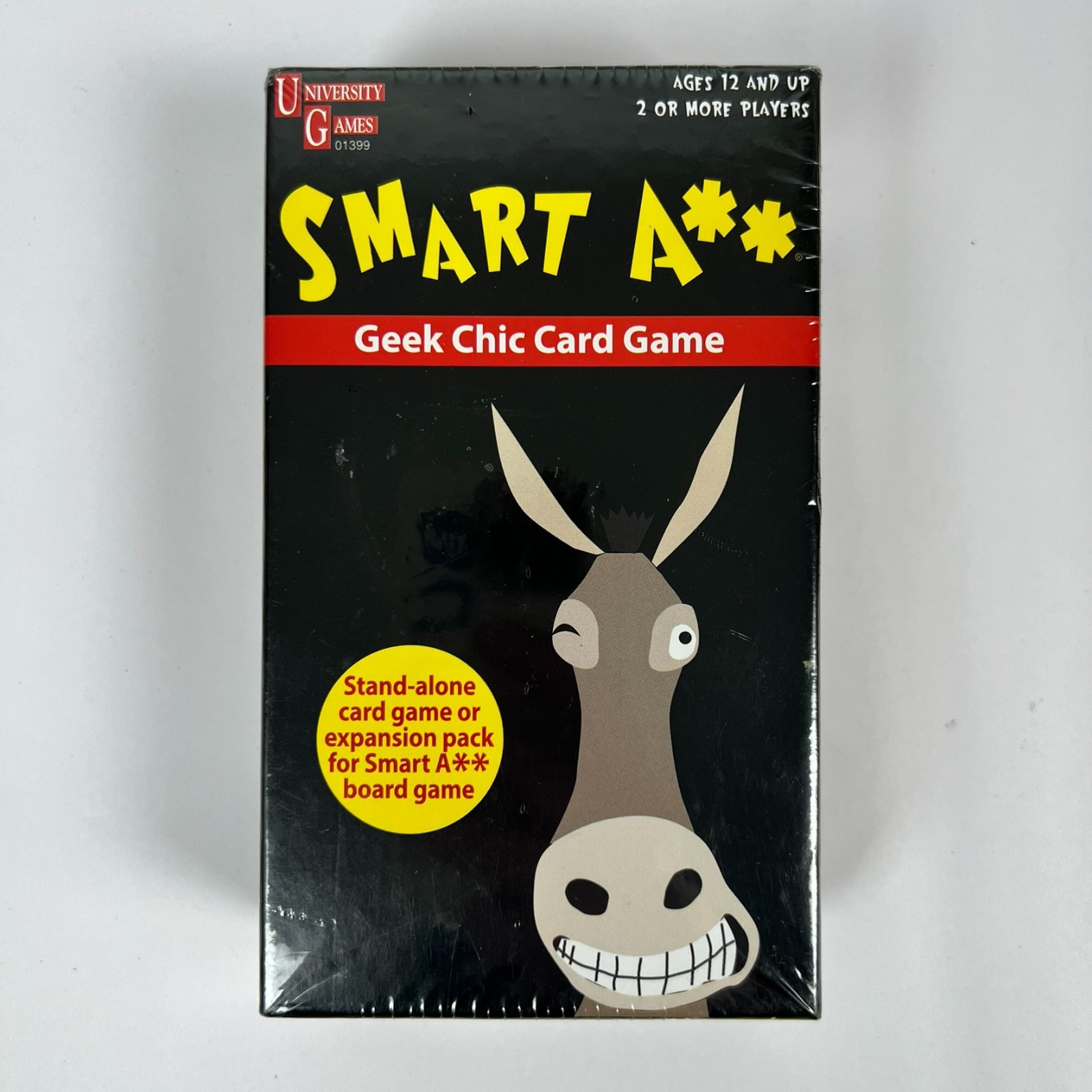 *NEW* Smart Ass Game by University Games Smart Ass Card Game (2019) / 12+ years