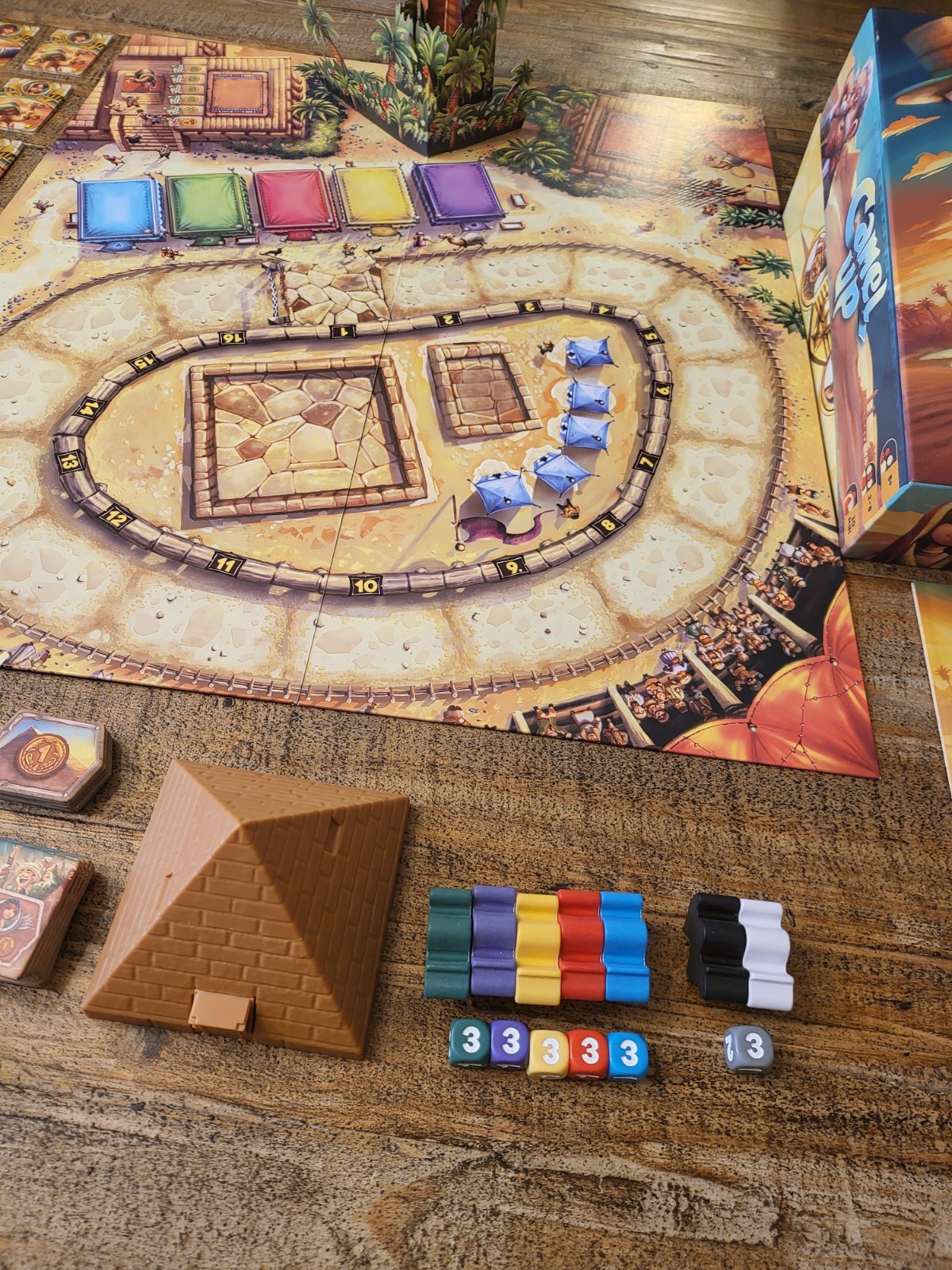 CAMEL UP Second Edition 2018 Strategy Dice Game Family Board Game