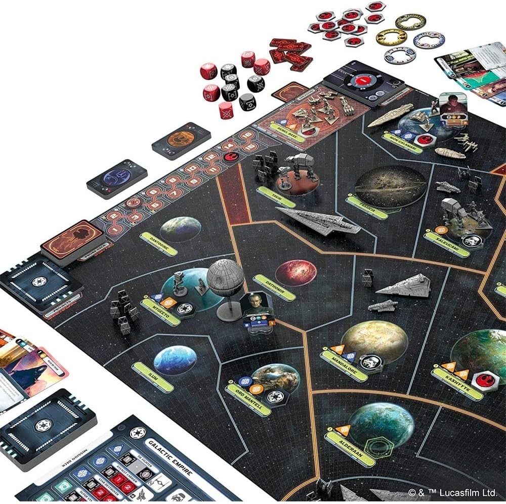 Asmodee Star Wars: Rebellion Board Game – Epic Galactic Empire vs