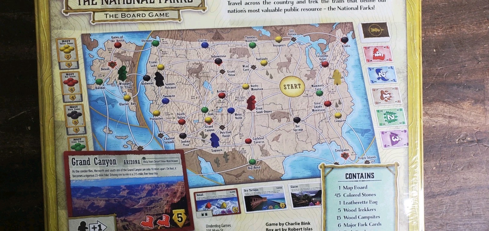 Trekking the National Parks Board Game (2ND Edition) New/Sealed FREE SHIPPING