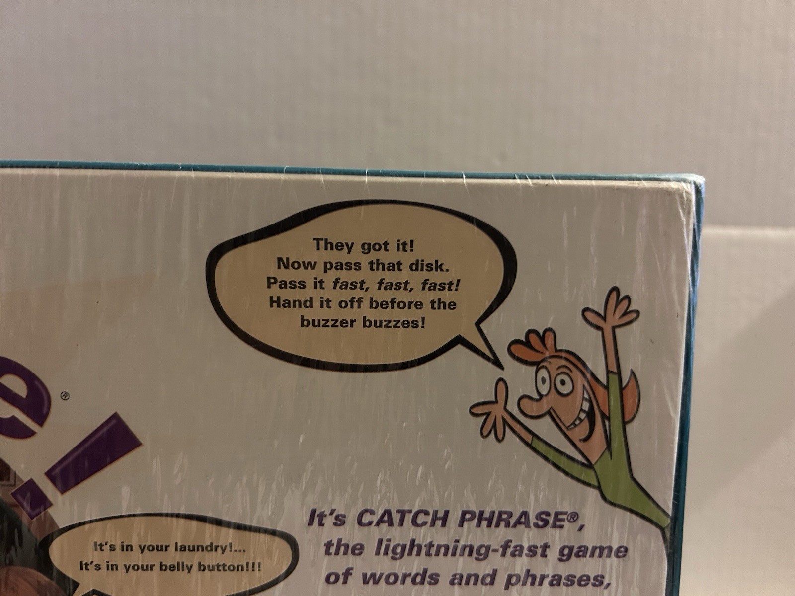 Catch Phrase Party Board Game Parker Brothers Fast Passing Fast Talking 1994 NEW