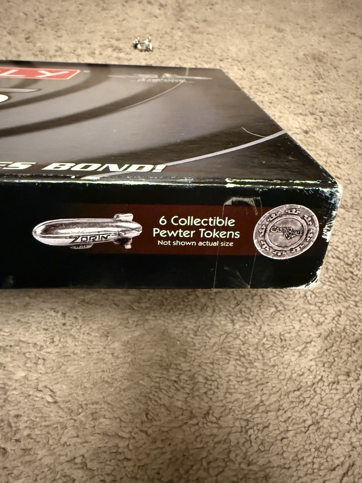 Monopoly game Ultimate James Bond 007 Collector’s Edition w/ 6 Tokens, Decoder
