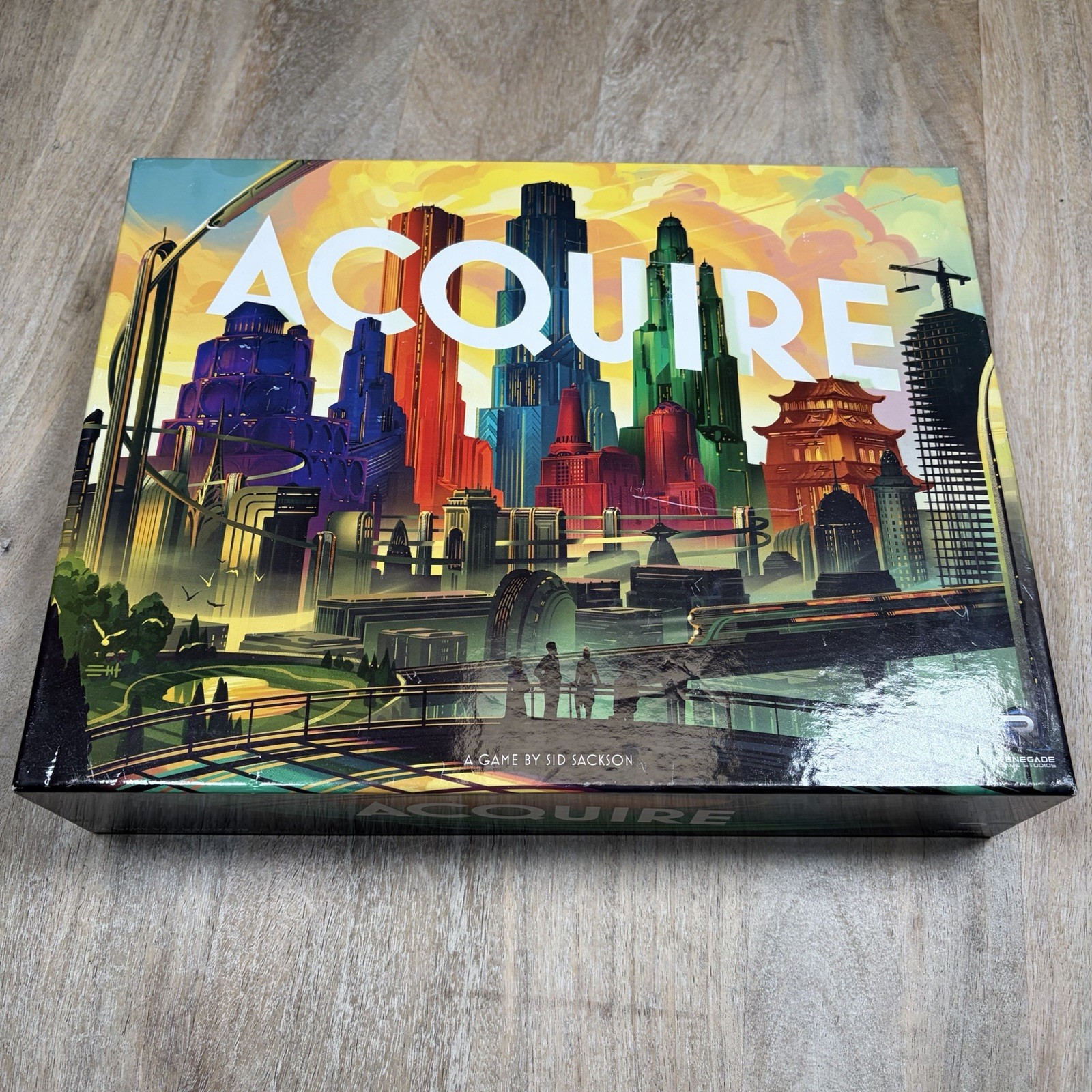 Renegade Game Studios | Acquire Strategy Board Game for 2-6 Players Used