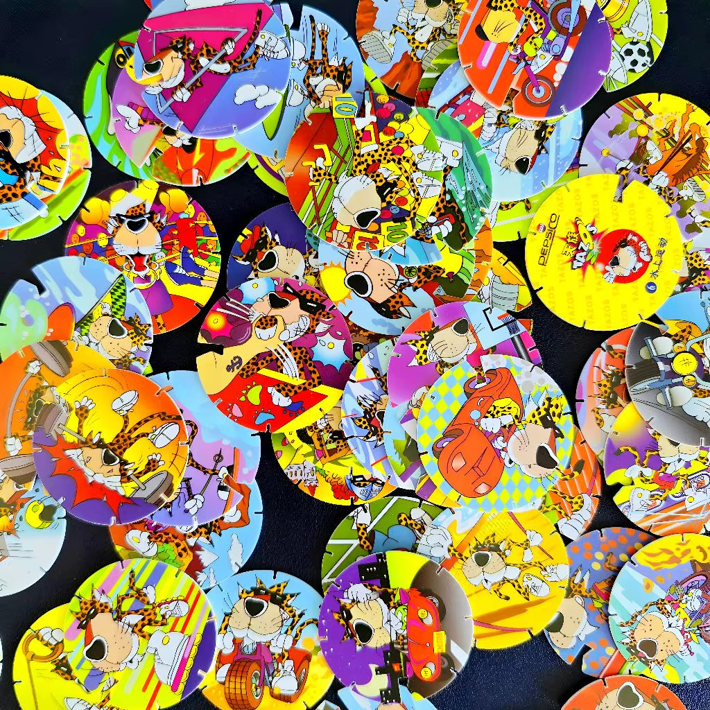 Chester Cheetah Sport Tazos (Complete 64/64) + Album (See the photos)