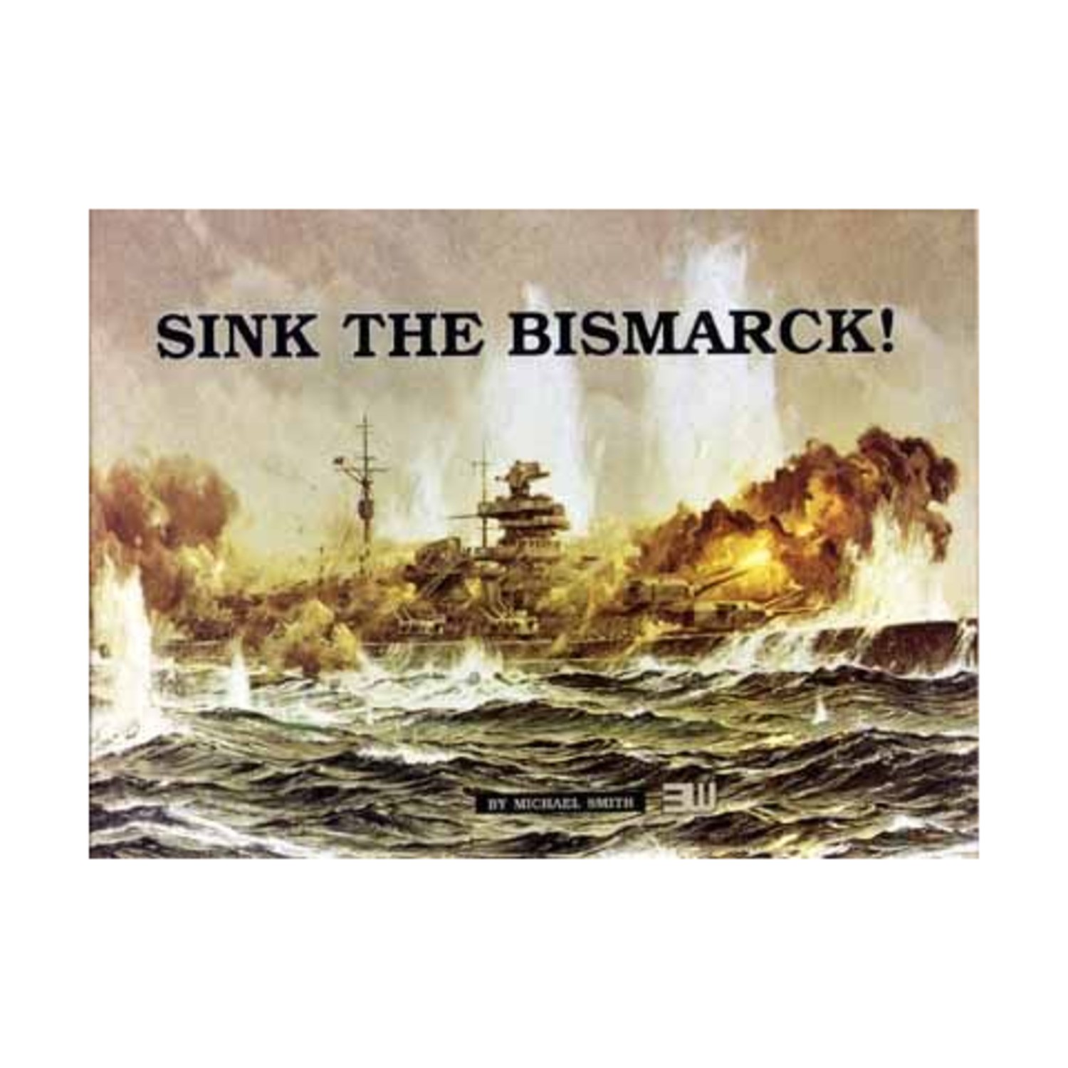 3W Wargame Boxed Sink the Bismarck! Box VG+/NM