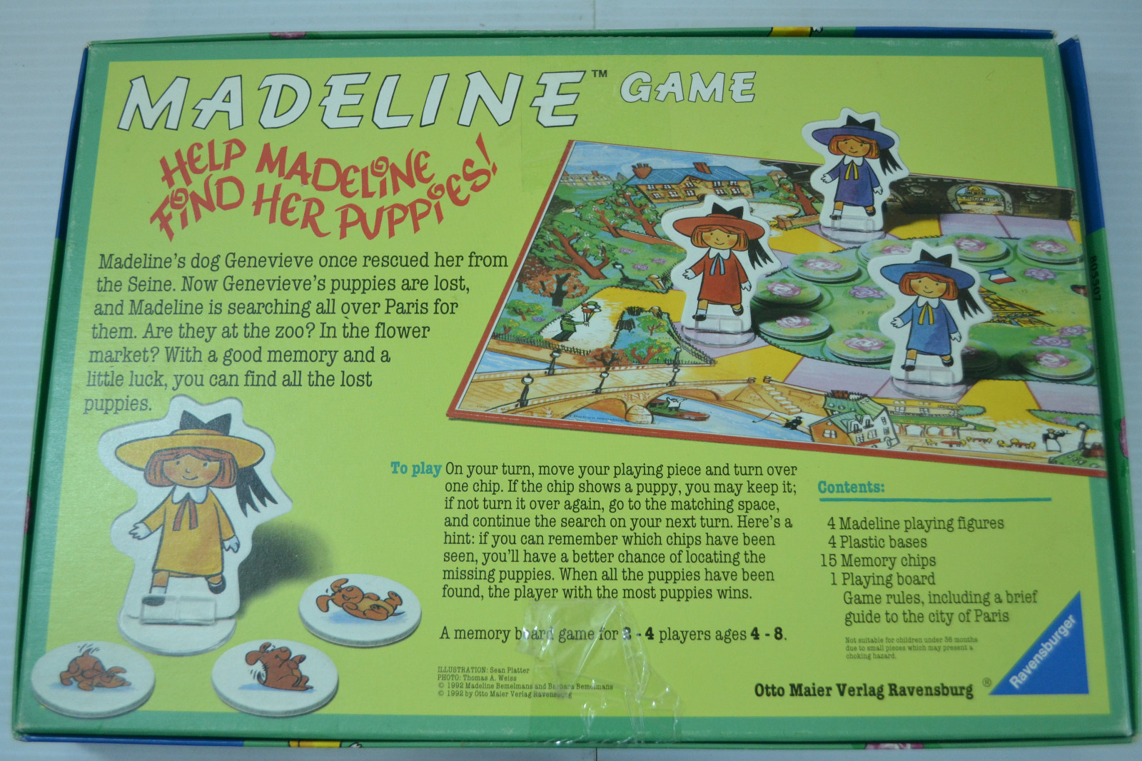 Ravensburger Madeline’s House Board Game Complete
