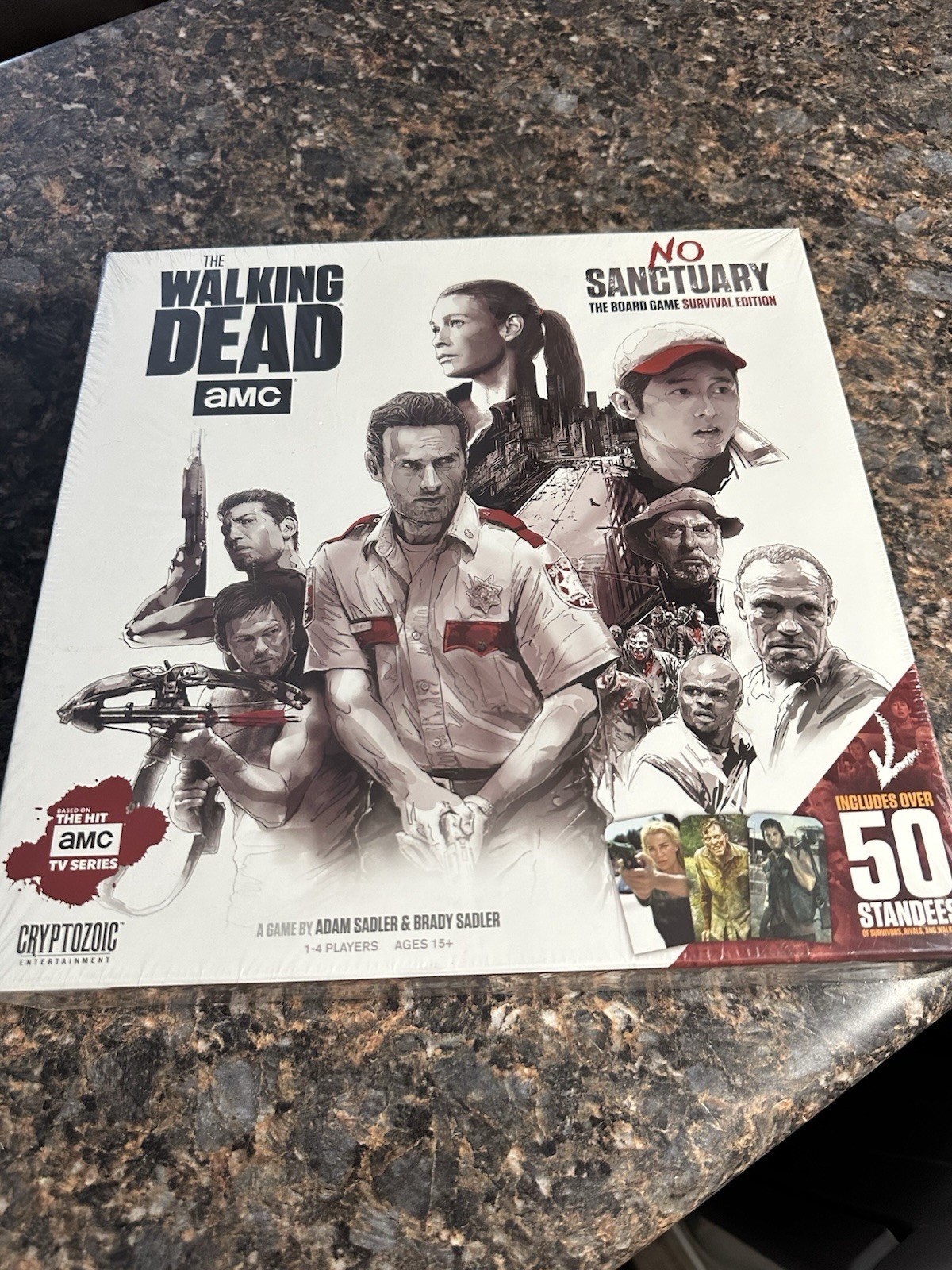 The Walking Dead AMC No Sanctuary Board Game Survival Edition New Sealed