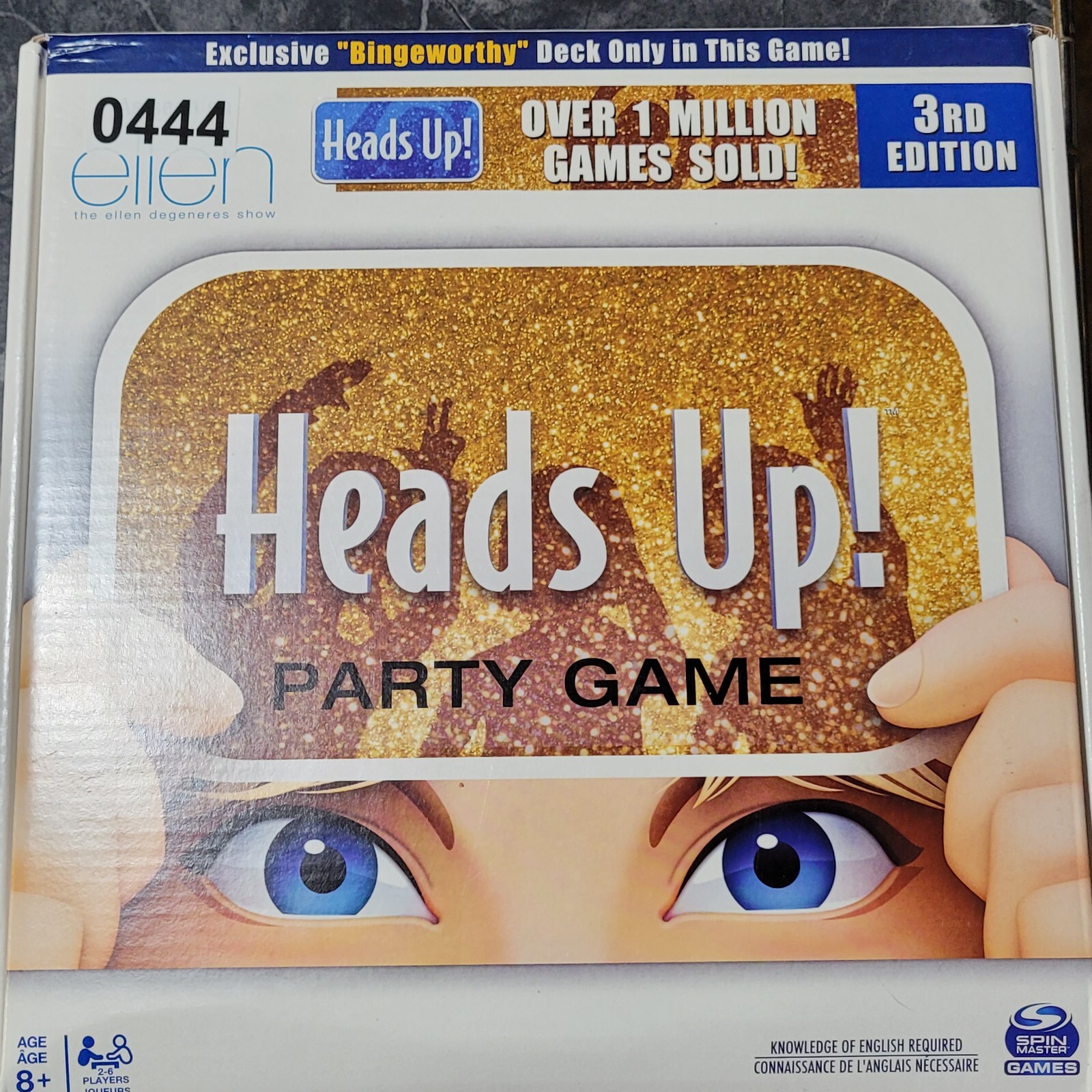 Heads Up Party Game 3rd Edition As Seen On Ellen 8+ Family Game Night!