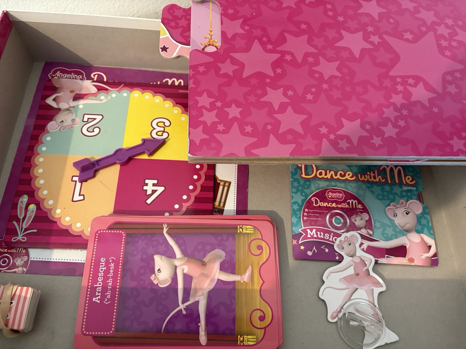 Angelina Ballerina “Dance with Me” Game with Bonus CD