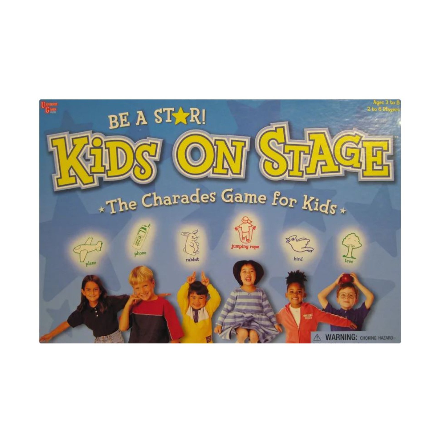 University Games Boardgame Kids On Stage Box Fair/NM