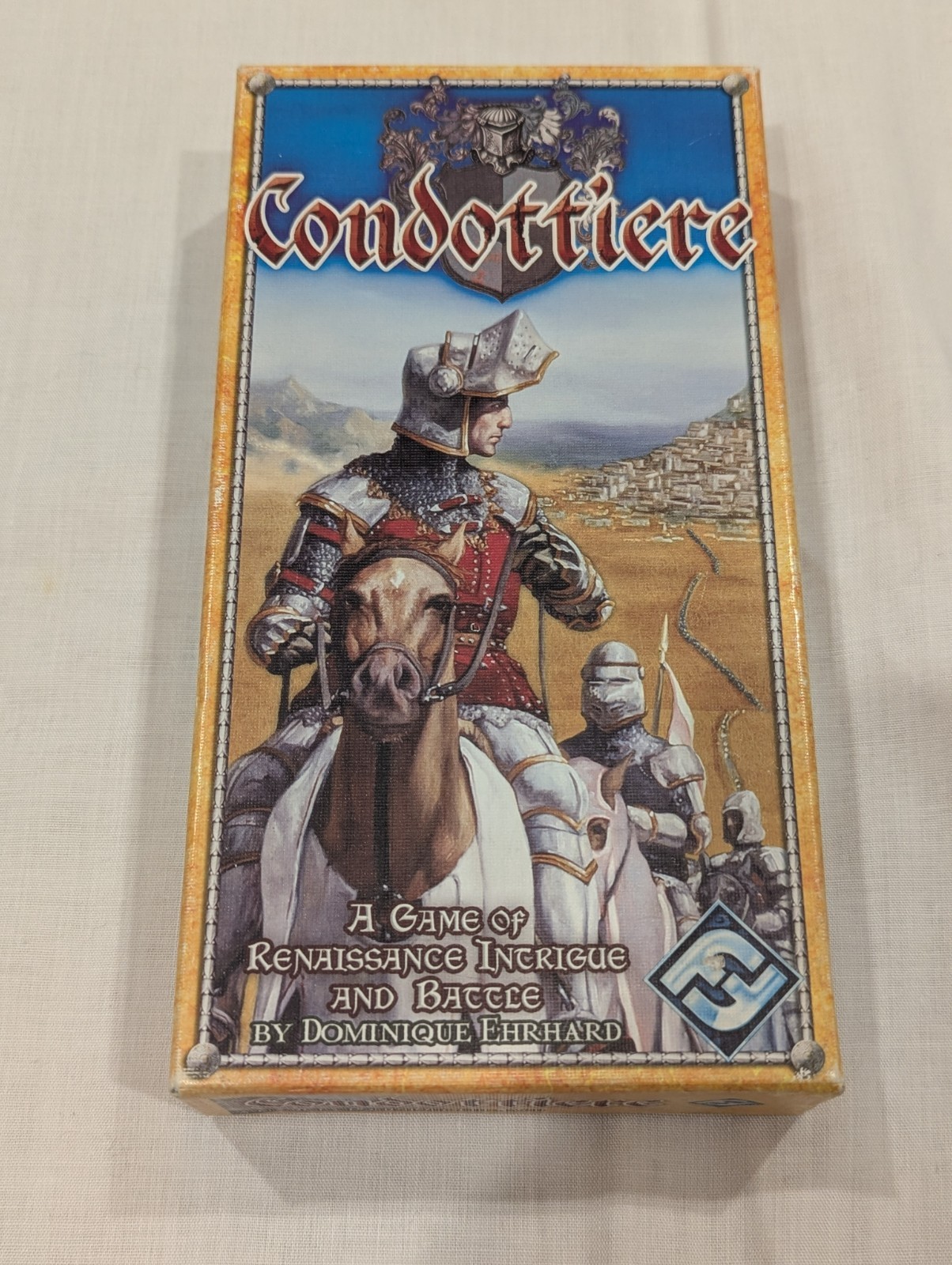 Condottiere Third Edition 2007 Fantasy Flight Games FFG OOP strategy board game