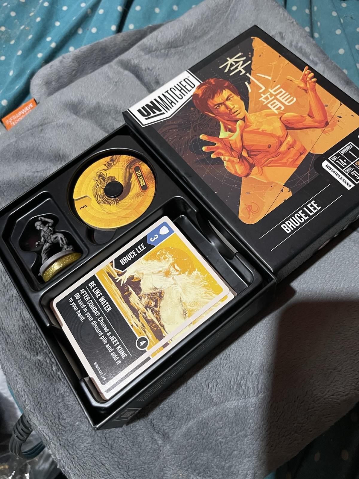RESTORATION GAMES Unmatched BRUCE LEE Expansion Complete