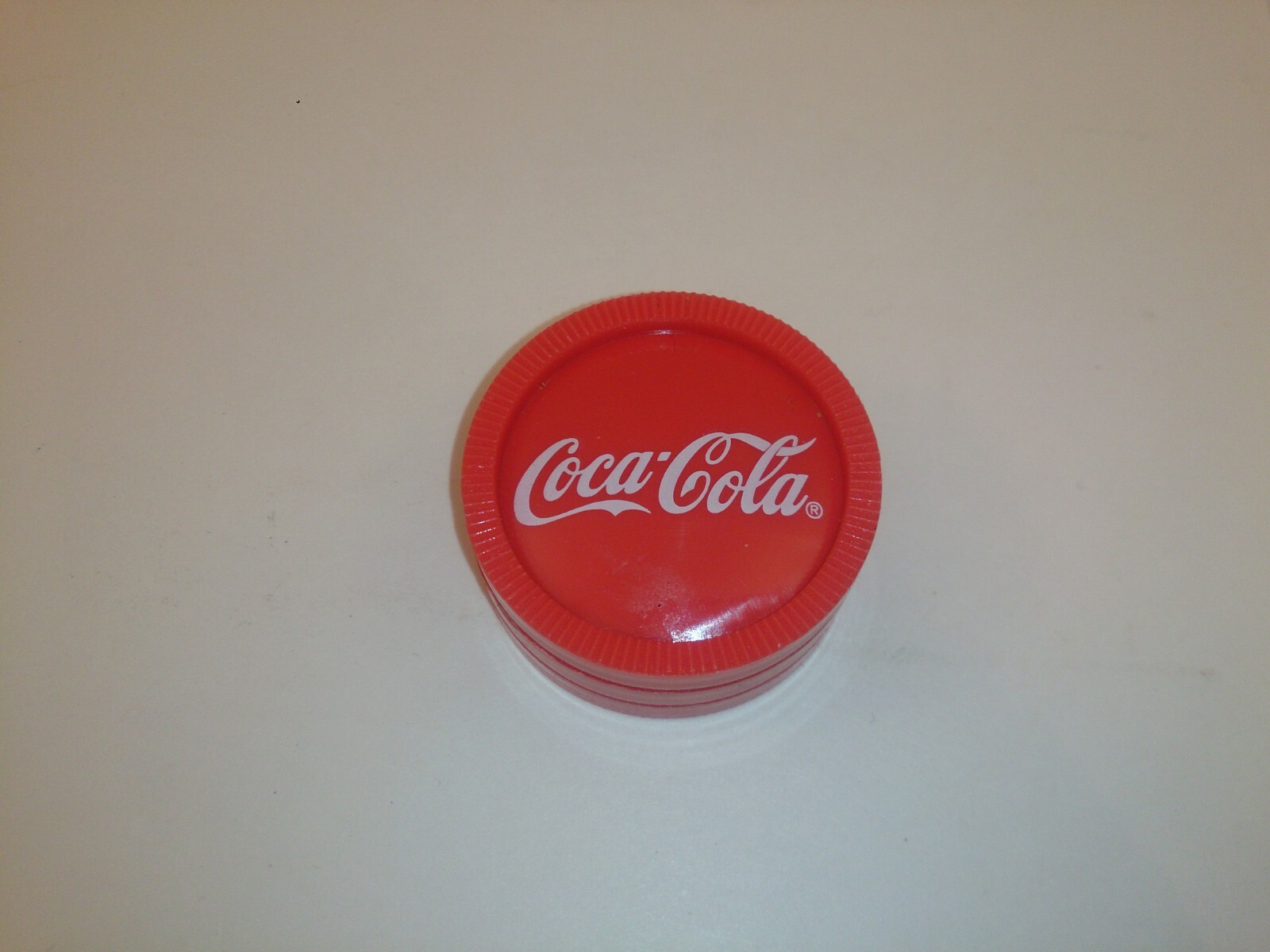 3 x Red Coca Cola Checkers Game Replacement Pieces Parts Checker