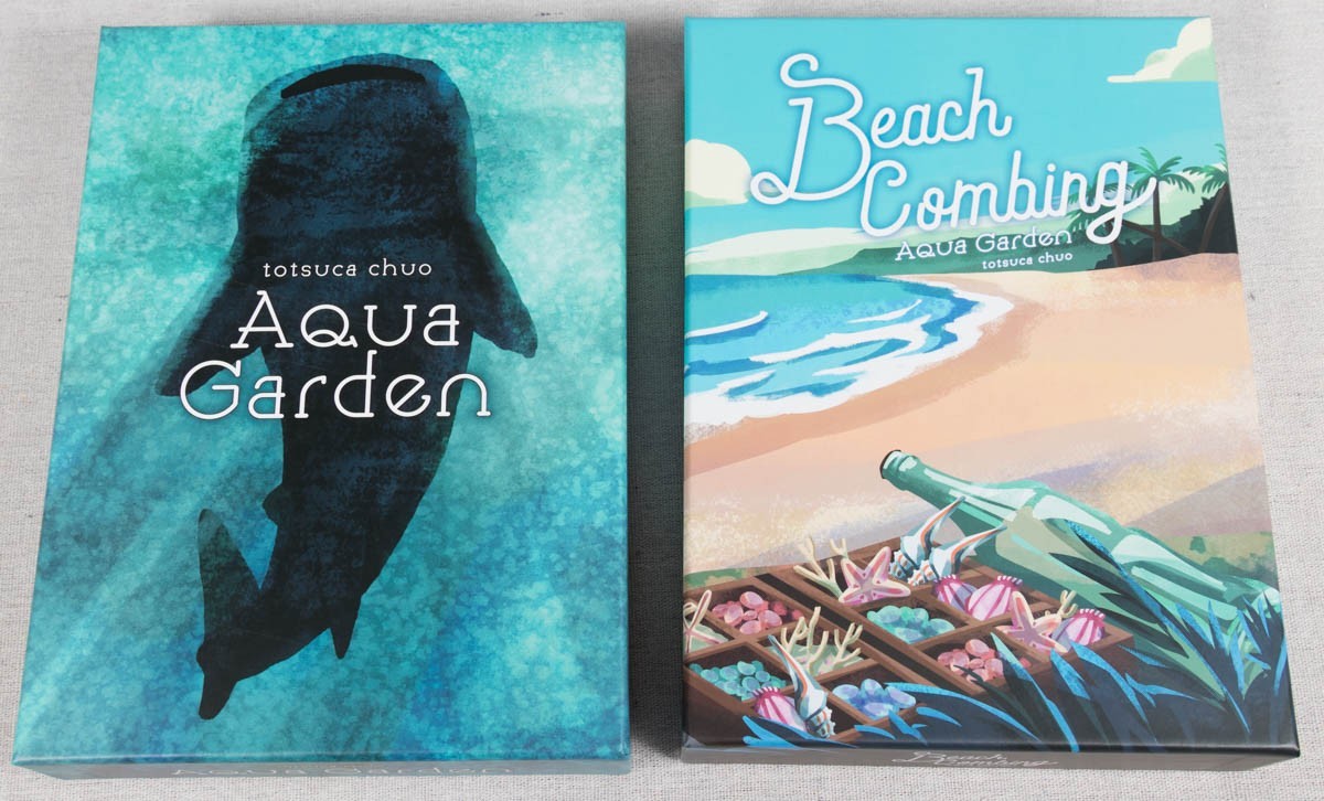 Aqua garden And All Expansions Plus Beach Combing with Inserts – Sleeved
