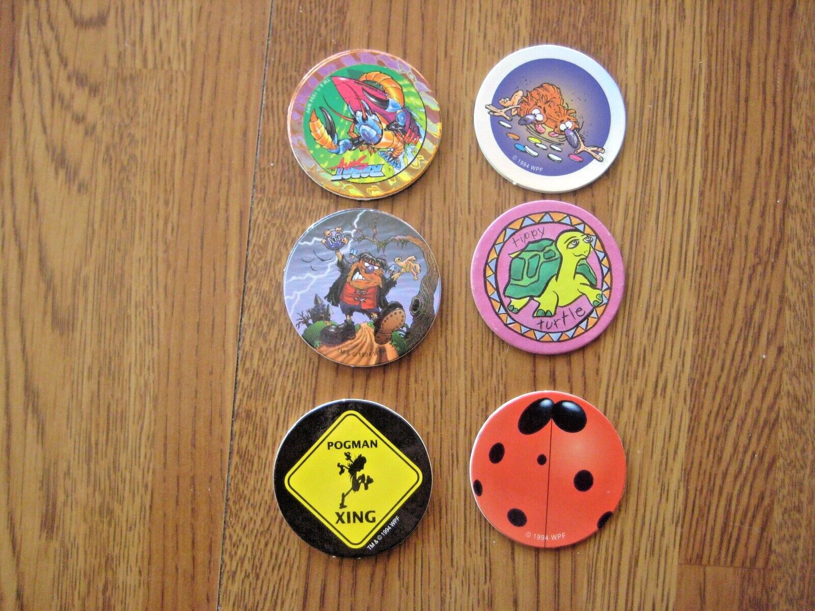Vintage Lot of 6 Miscellaneous POGS