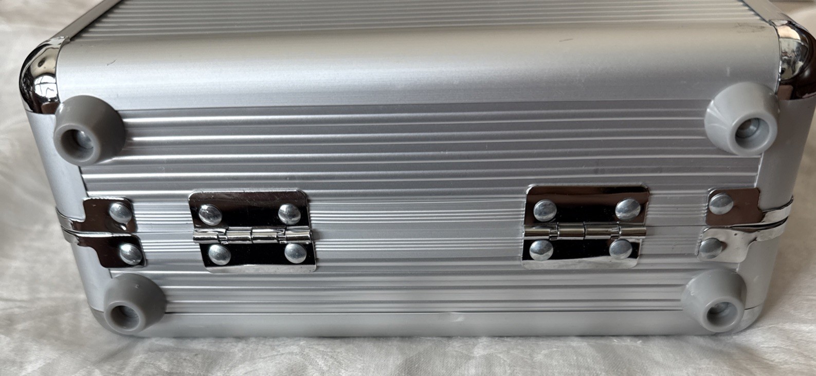 Cardinal’s Mexican Train Dominoes Double 12 W/Aluminum Case & Inst. ** Free S/H