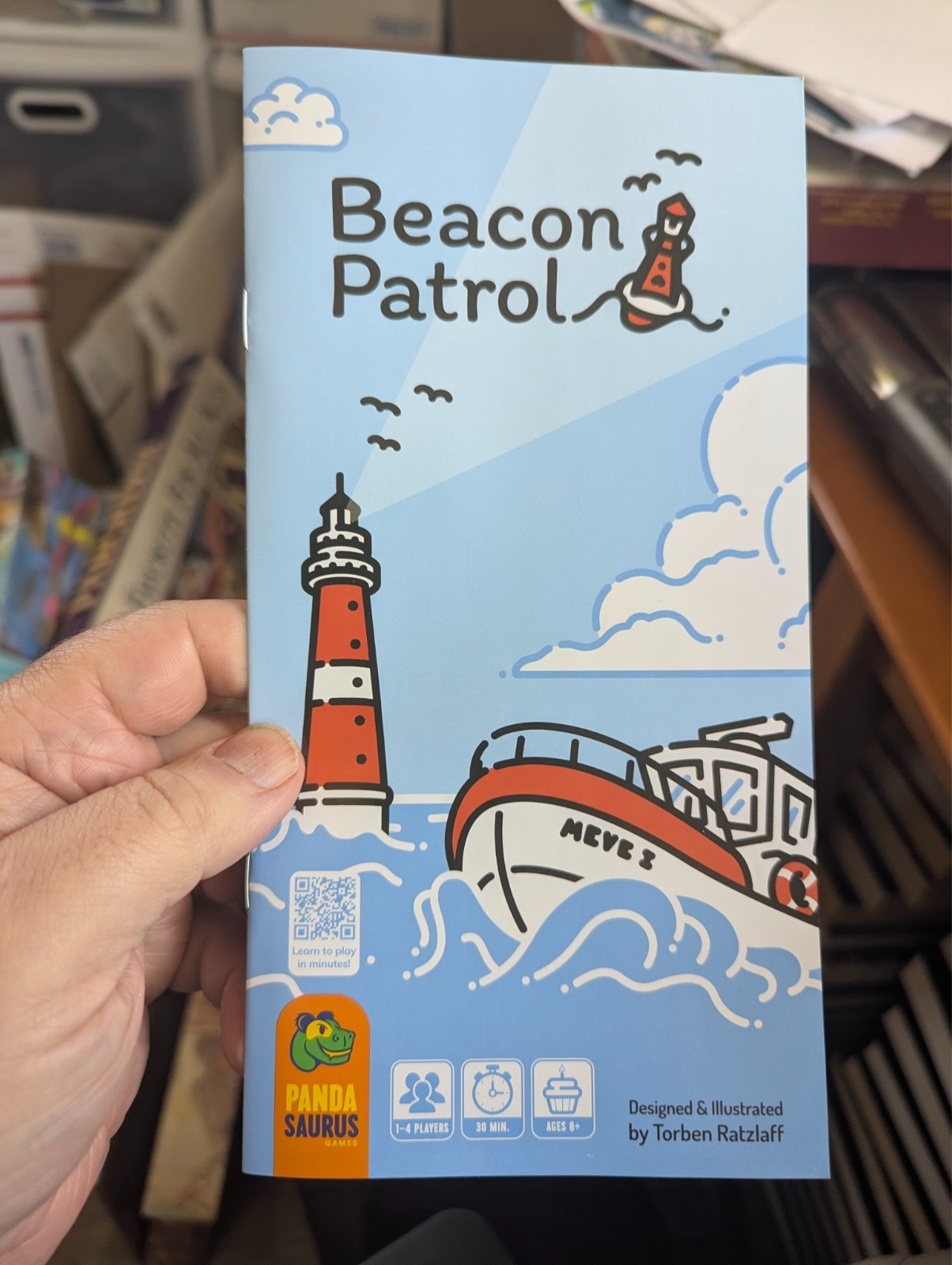BEACON PATROL Board Game 100% COMPLETE 2023
