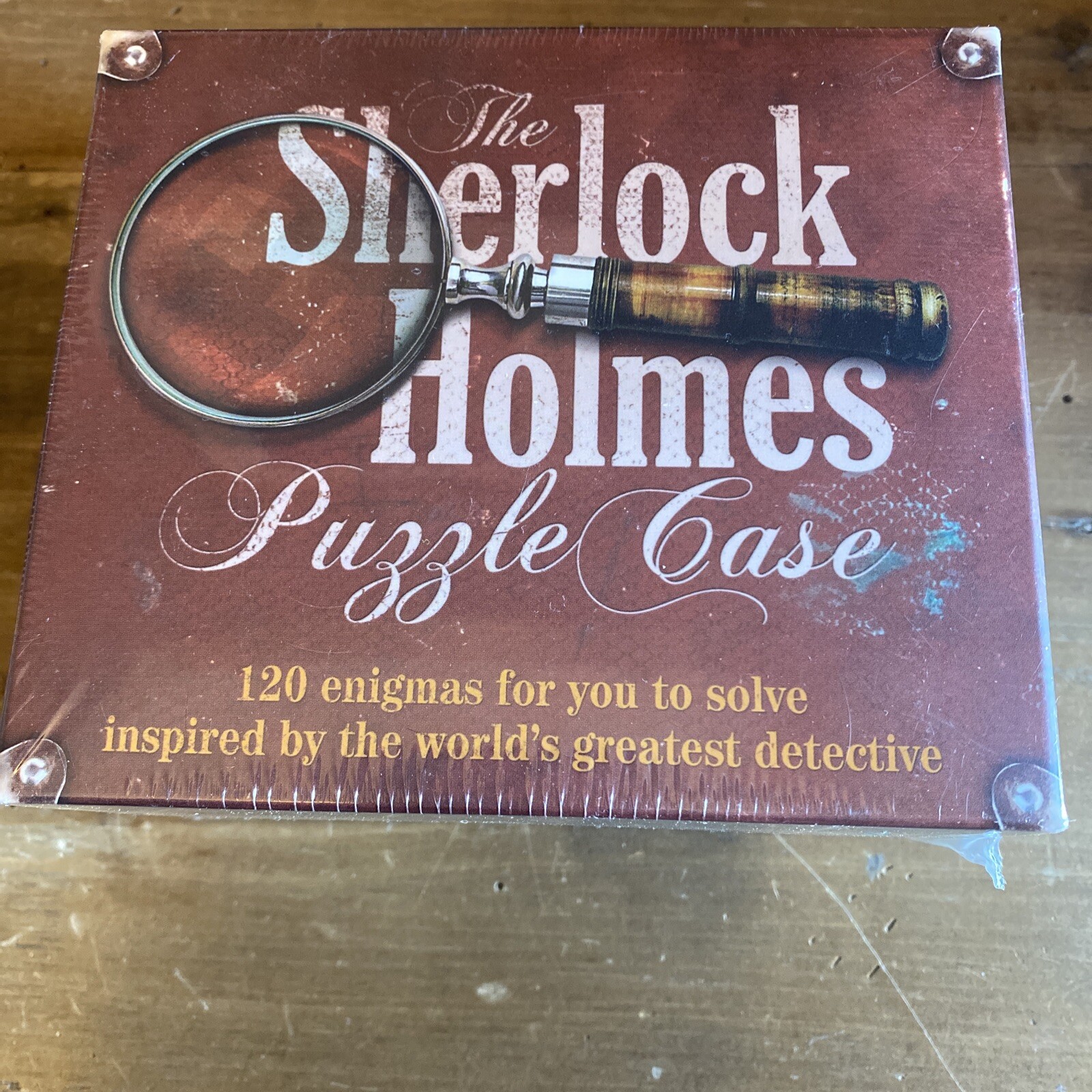 New Sterling Innovation Sherlock Holmes Puzzle Case Detective Game Sealed