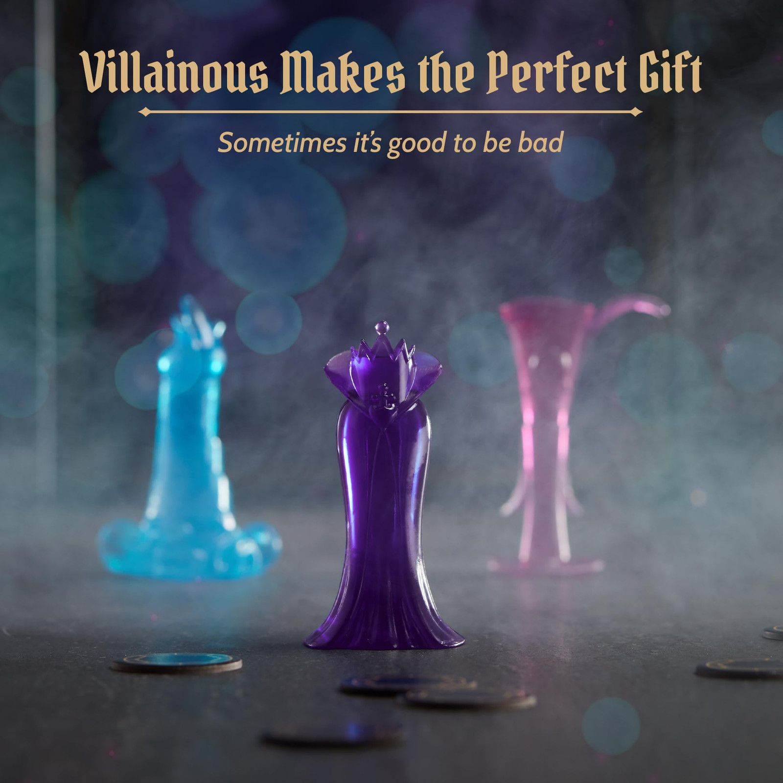 Disney Villainous Wicked To The Core Strategy Board Game for 6 Players