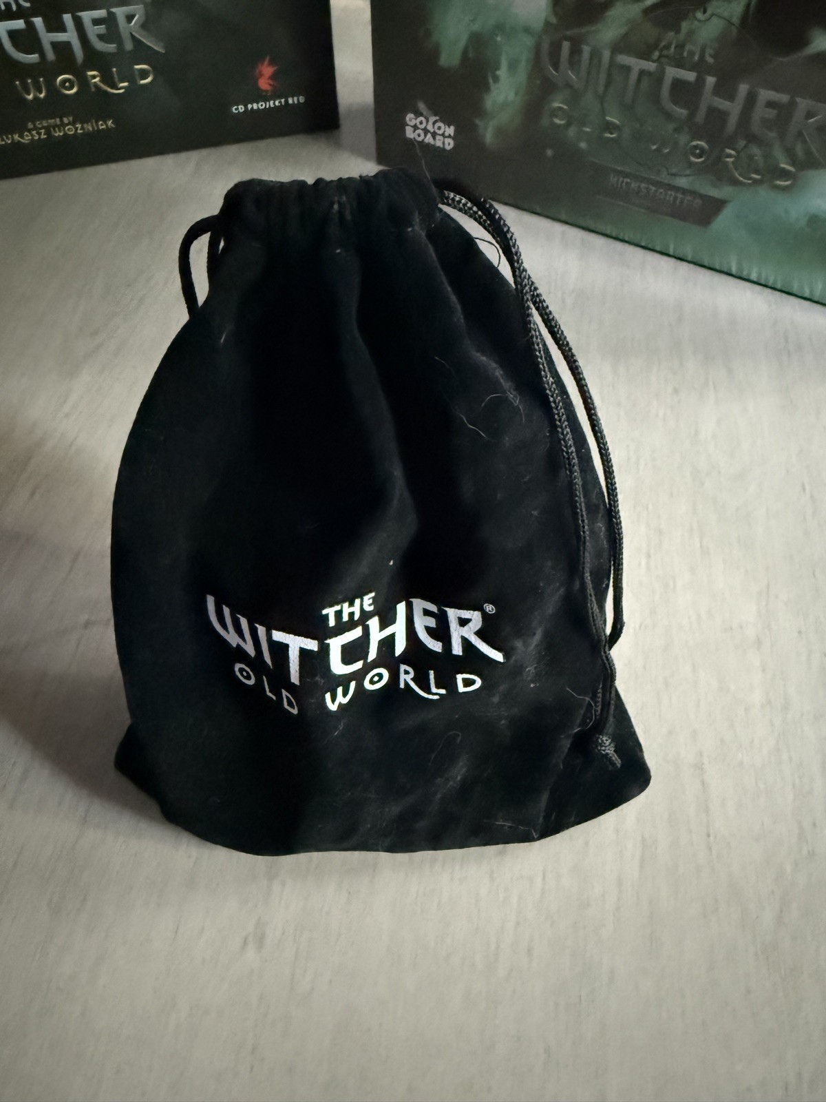 The Witcher Old World Deluxe w/minis + Kickstarter exclusives + Extra dice