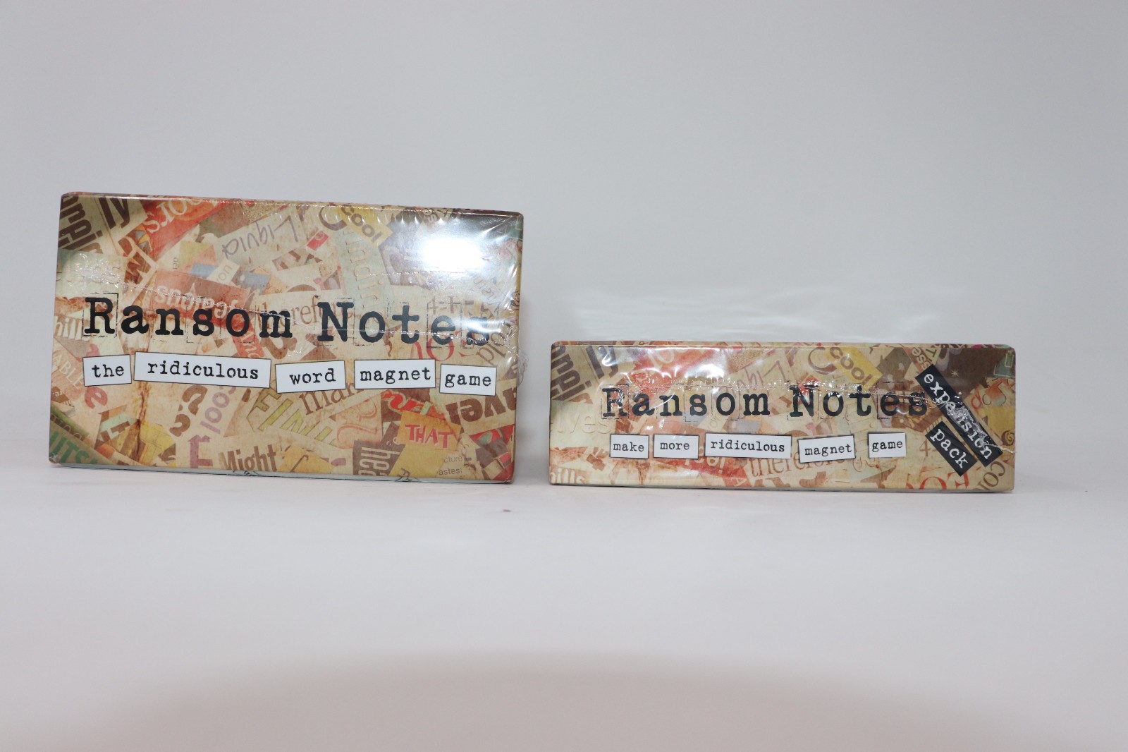 Ransom Notes The Ridiculous Word Magnet Game + Expansion Pack NEW Sealed
