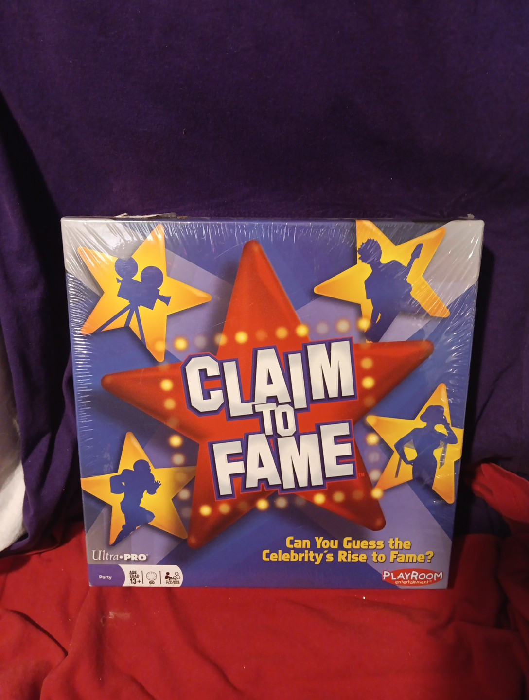 CLAIM TO FAME Board Game Ultra Pro Family Game 13+ New Sealed Fast Shipping
