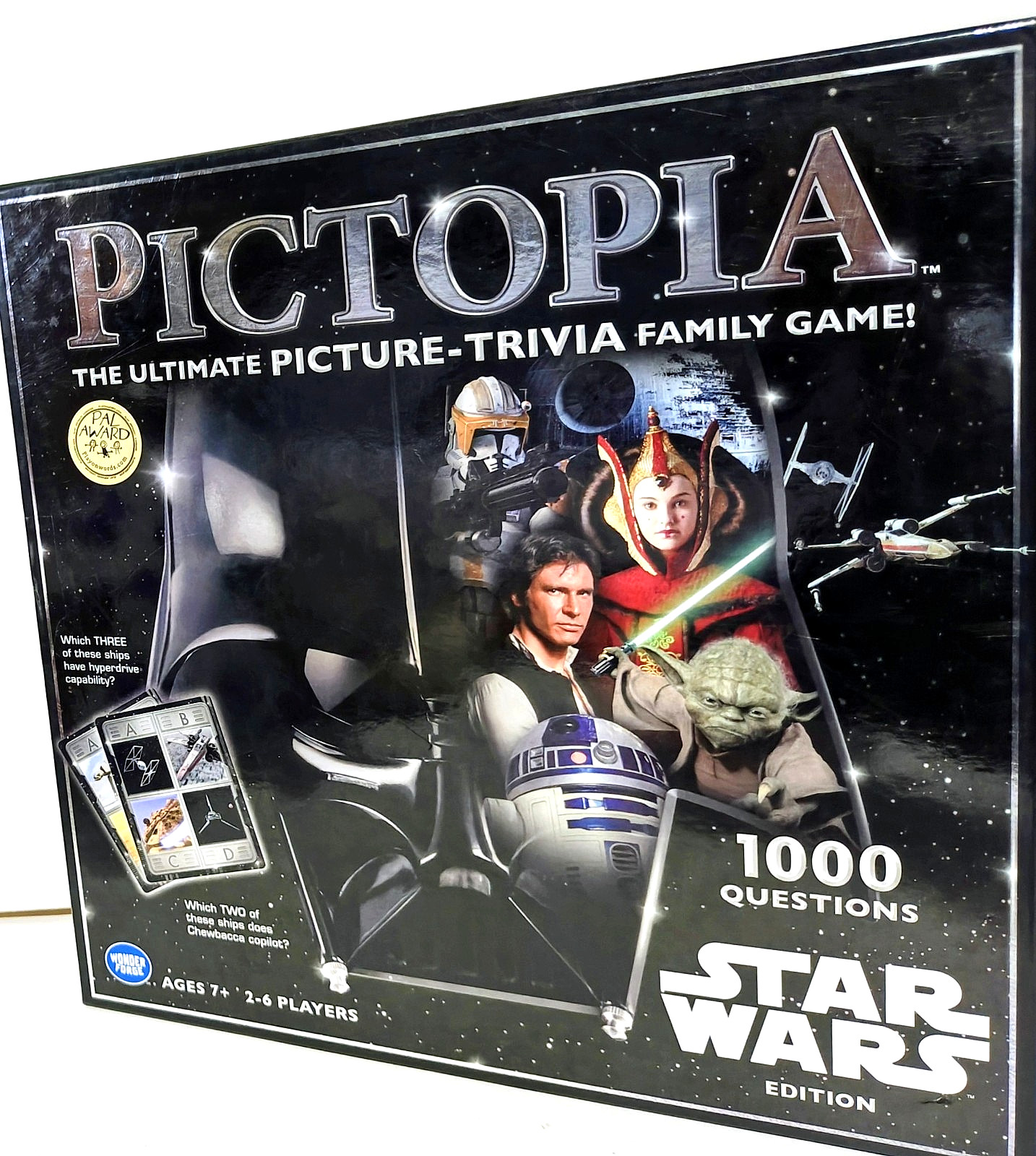 Pictopia – Star Wars Edition – The Ultimate Picture-Trivia Game – New