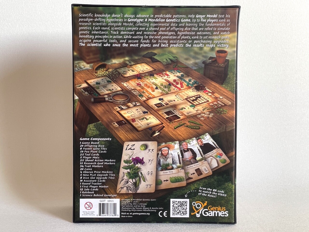 Genotype: A Mendelian Genetics Board Game by Genius games – Mint Condition