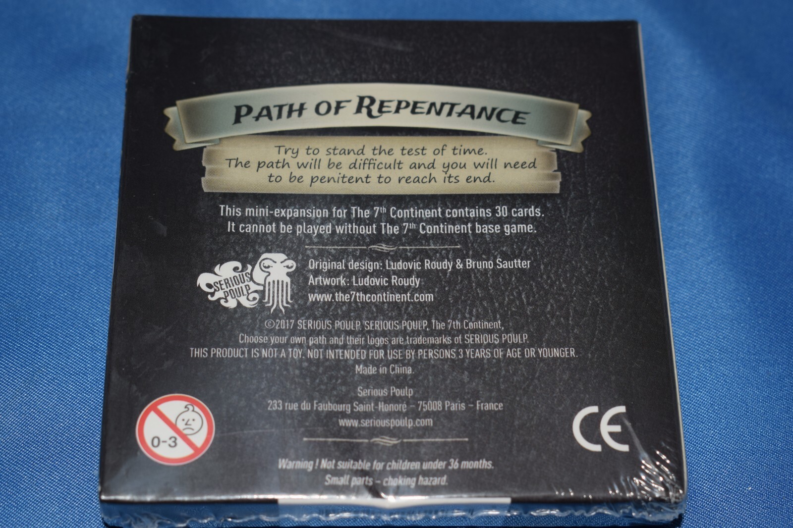 The 7th Continent Path of Repentance Board Game Kickstarter Expansion NEW ~ G2