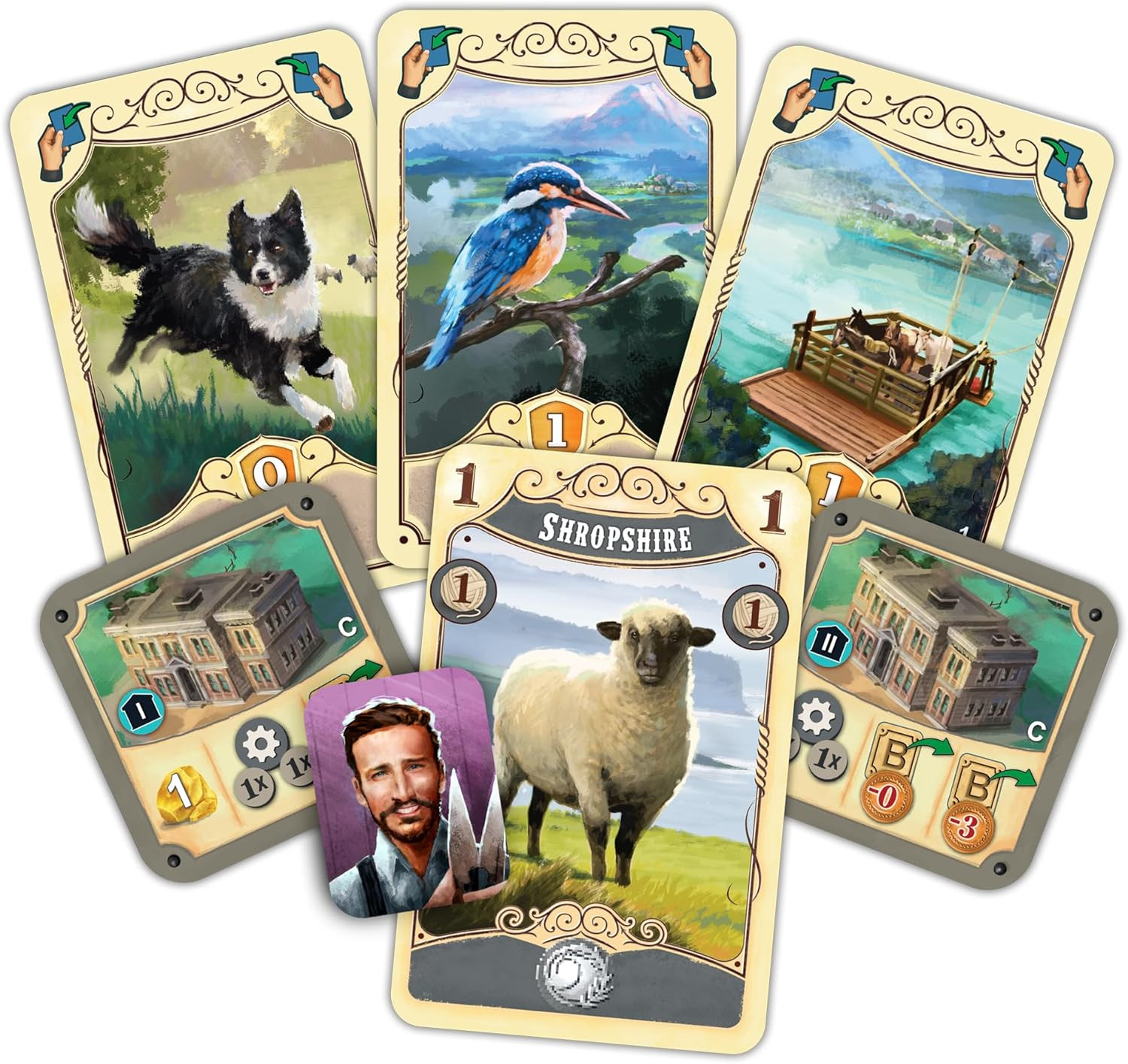Great Western Trail 2Nd Edition New Zealand Board Game – Embark on a Unique Catt
