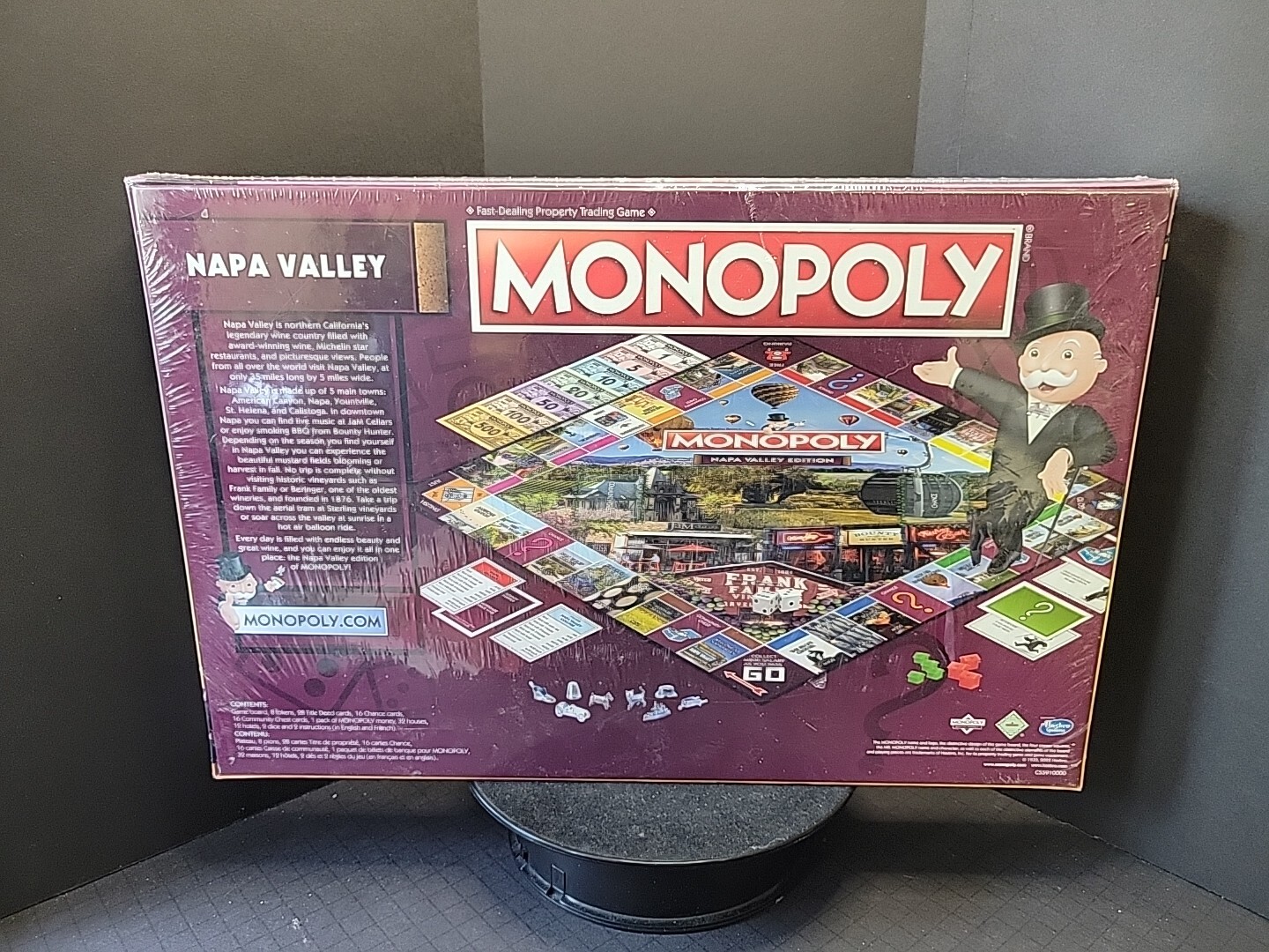 Napa Valley Edition Monopoly Board Game New/Sealed