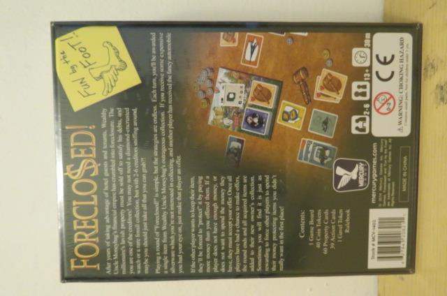 Mercury Games – Foreclosed – Moneybag’s Financial Empire is Crumbling (SEALED)
